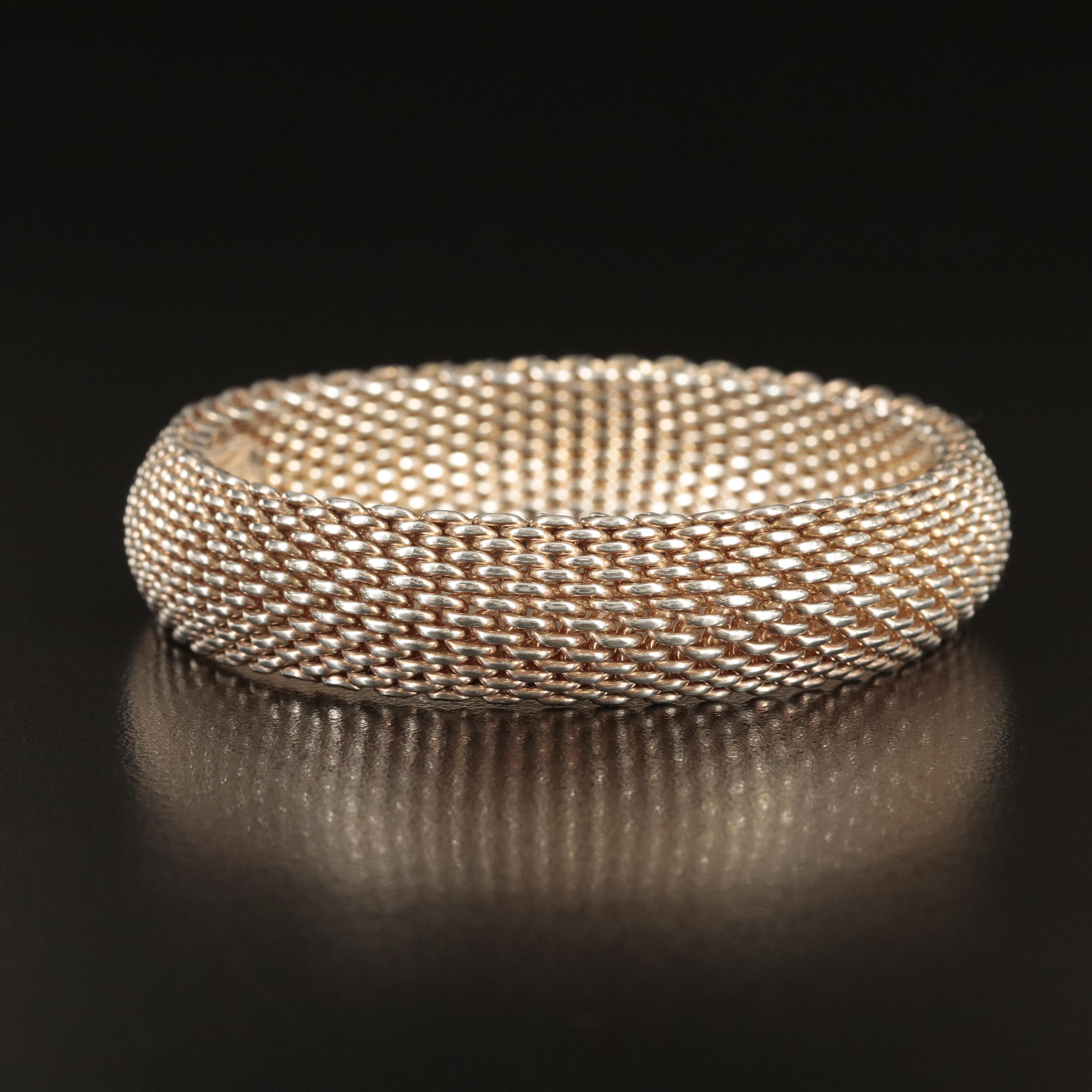 Tiffany & Co. "Sommerset" Sterling Bracelet