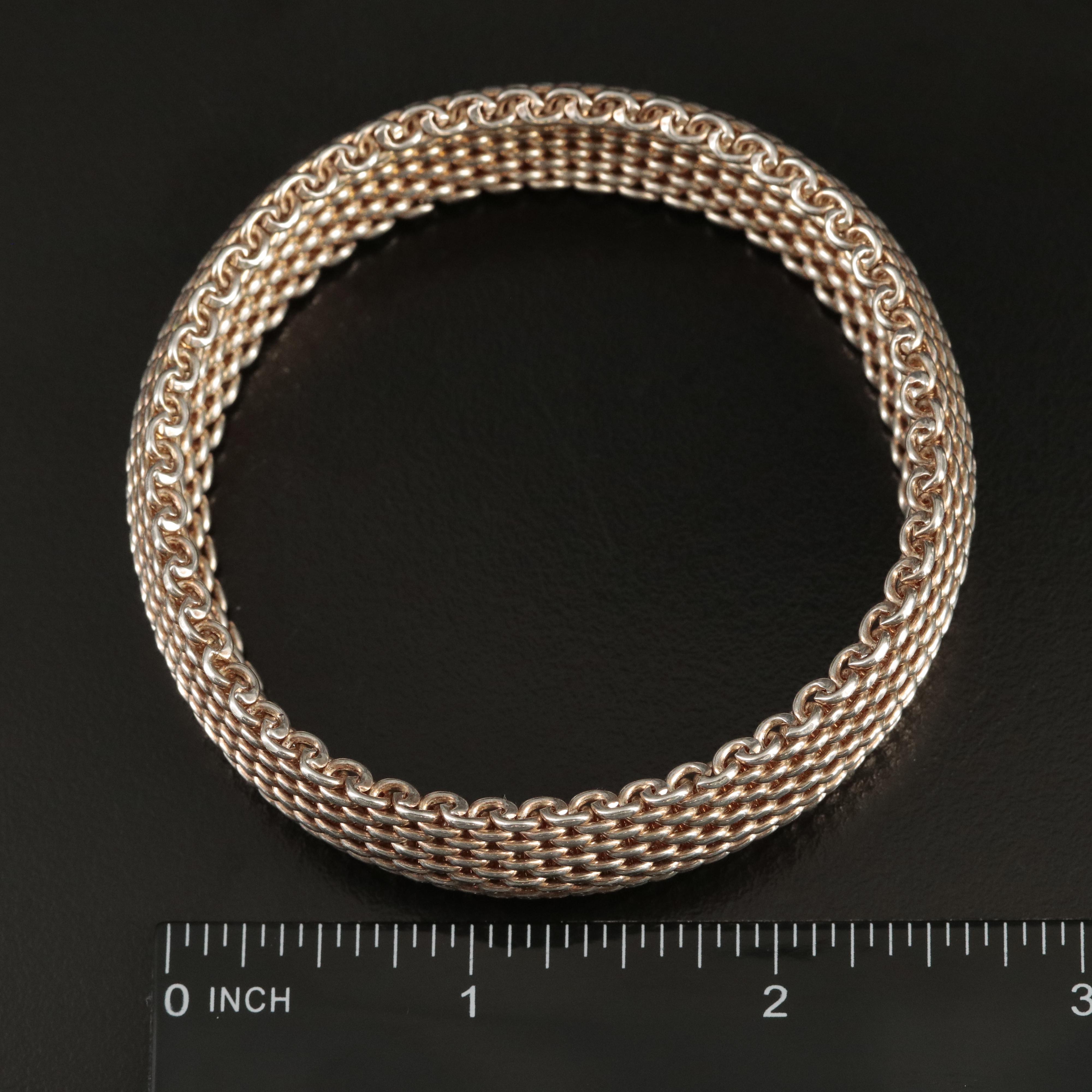 Tiffany & Co. "Sommerset" Sterling Bracelet