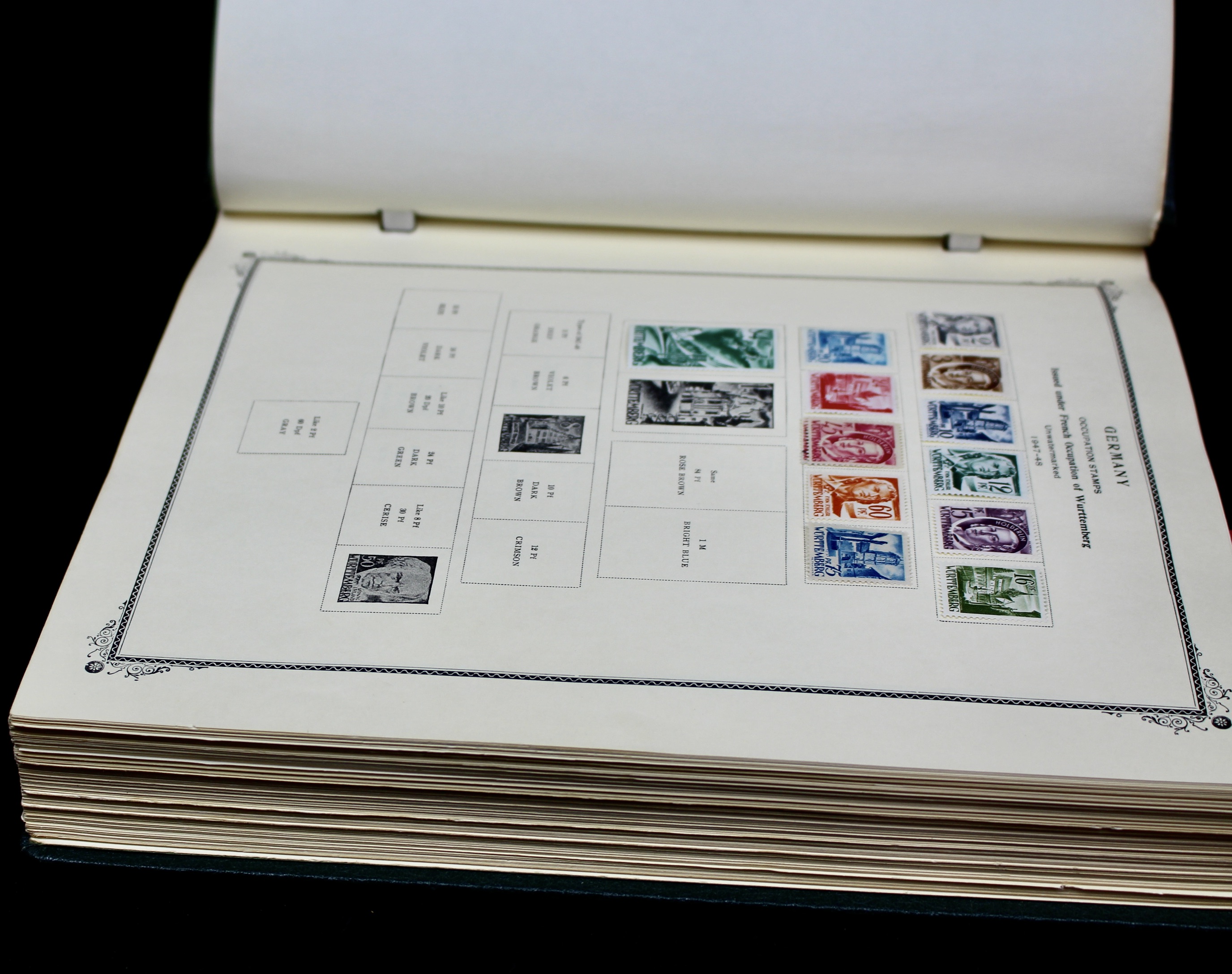 German Postage Stamp Collection