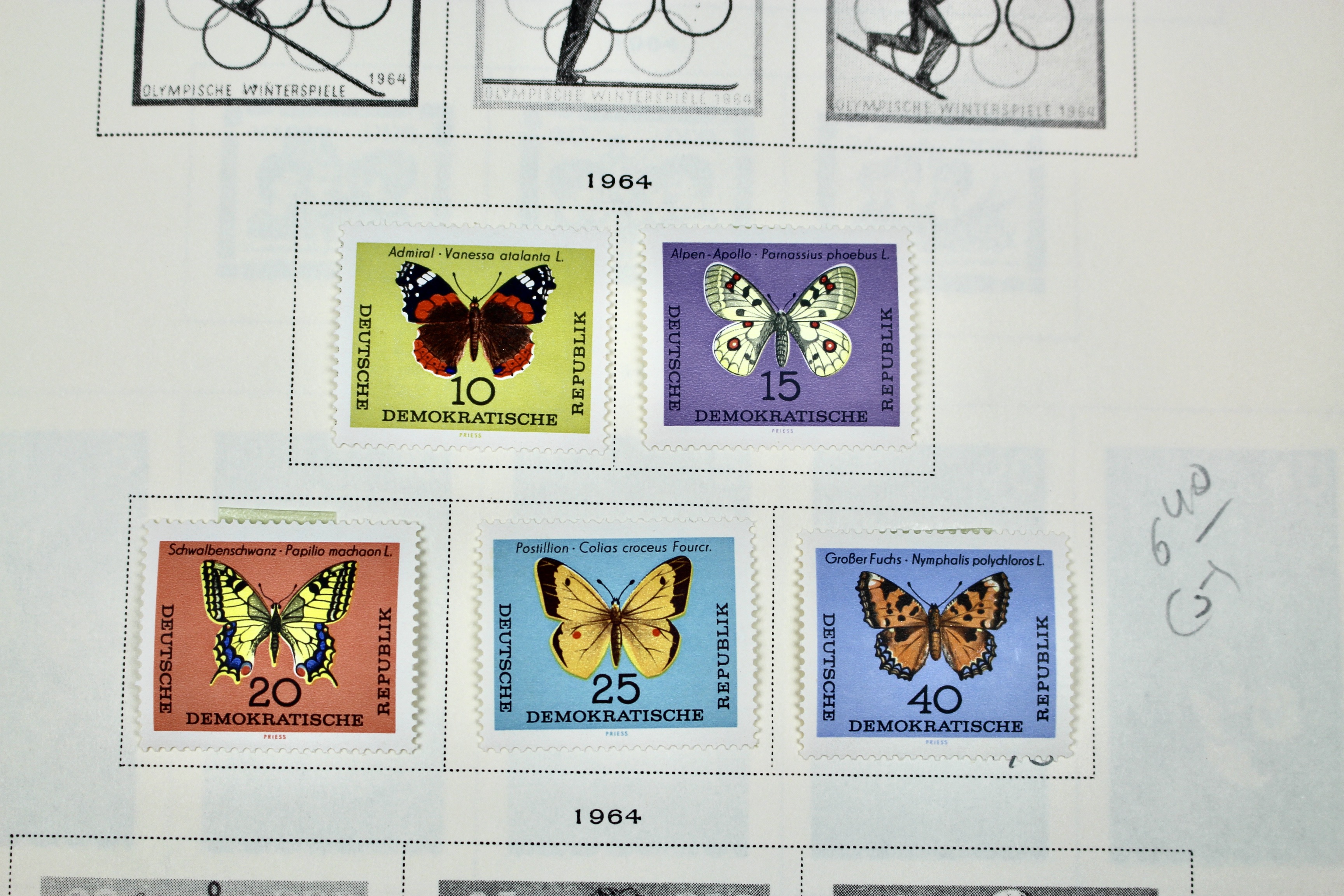 German Postage Stamp Collection