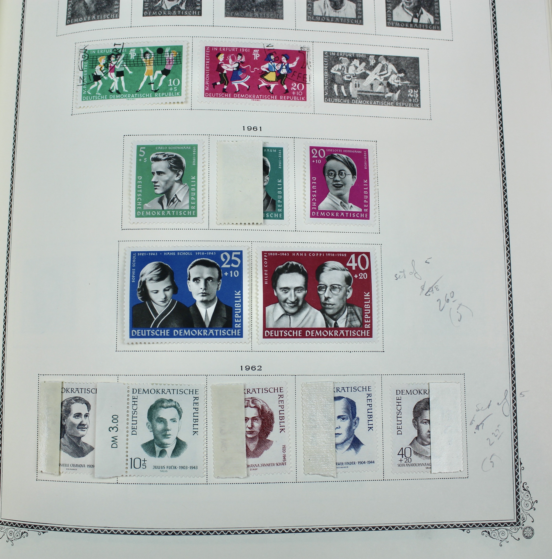 German Postage Stamp Collection