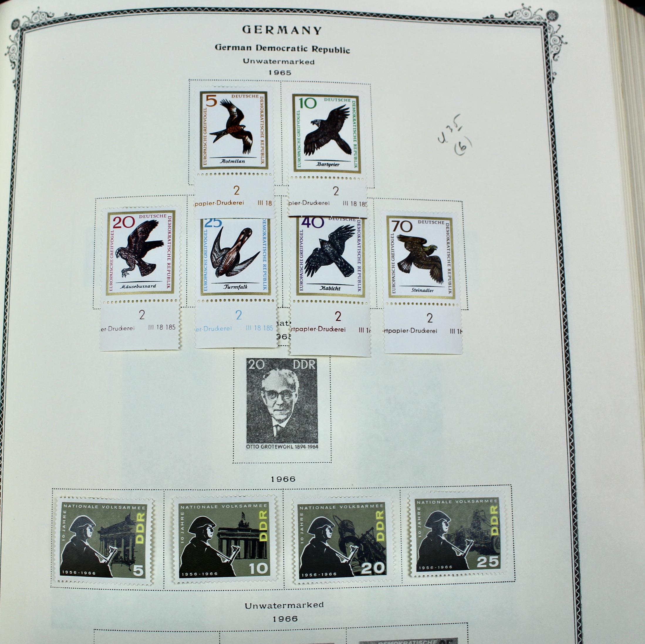 German Postage Stamp Collection