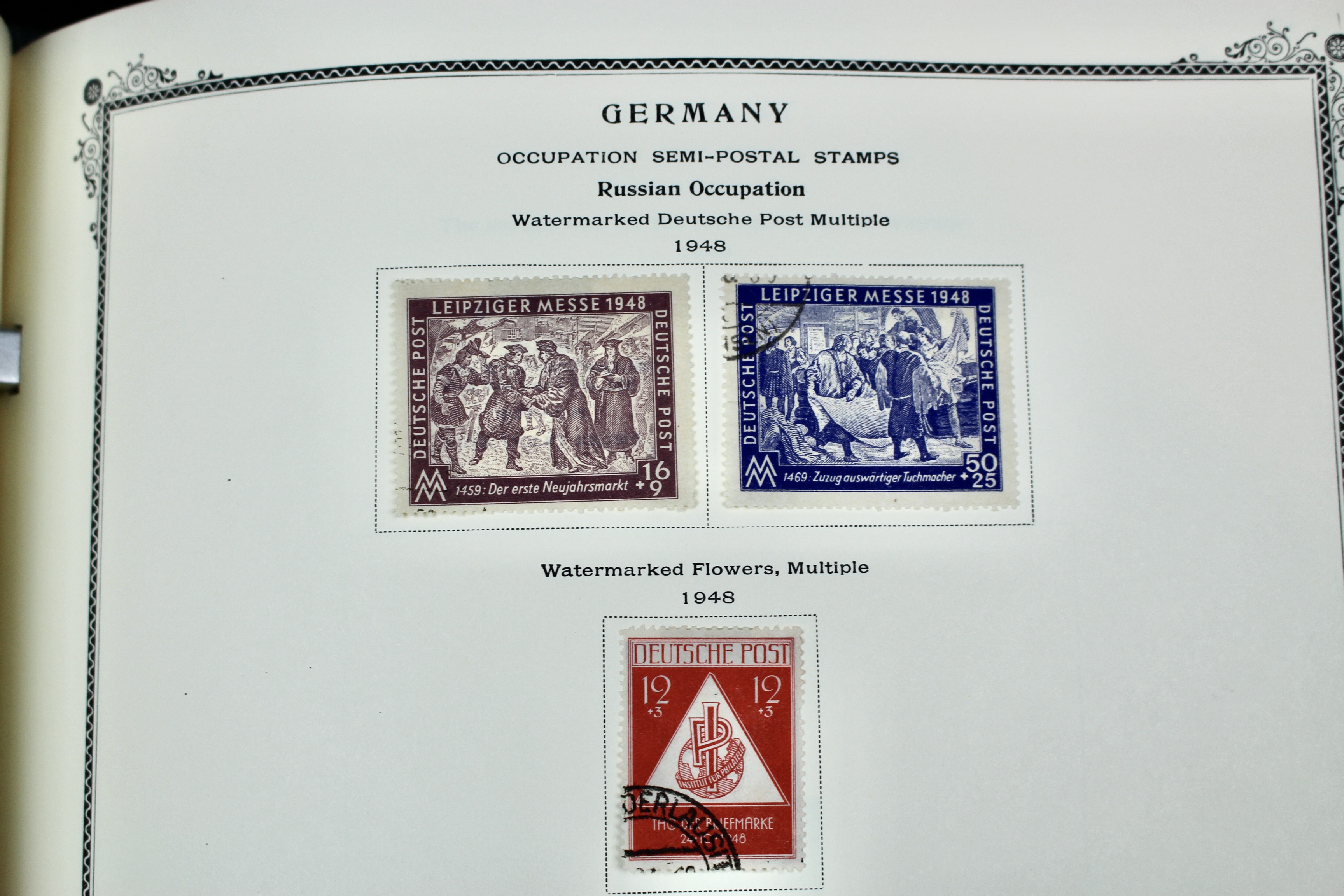 German Postage Stamp Collection
