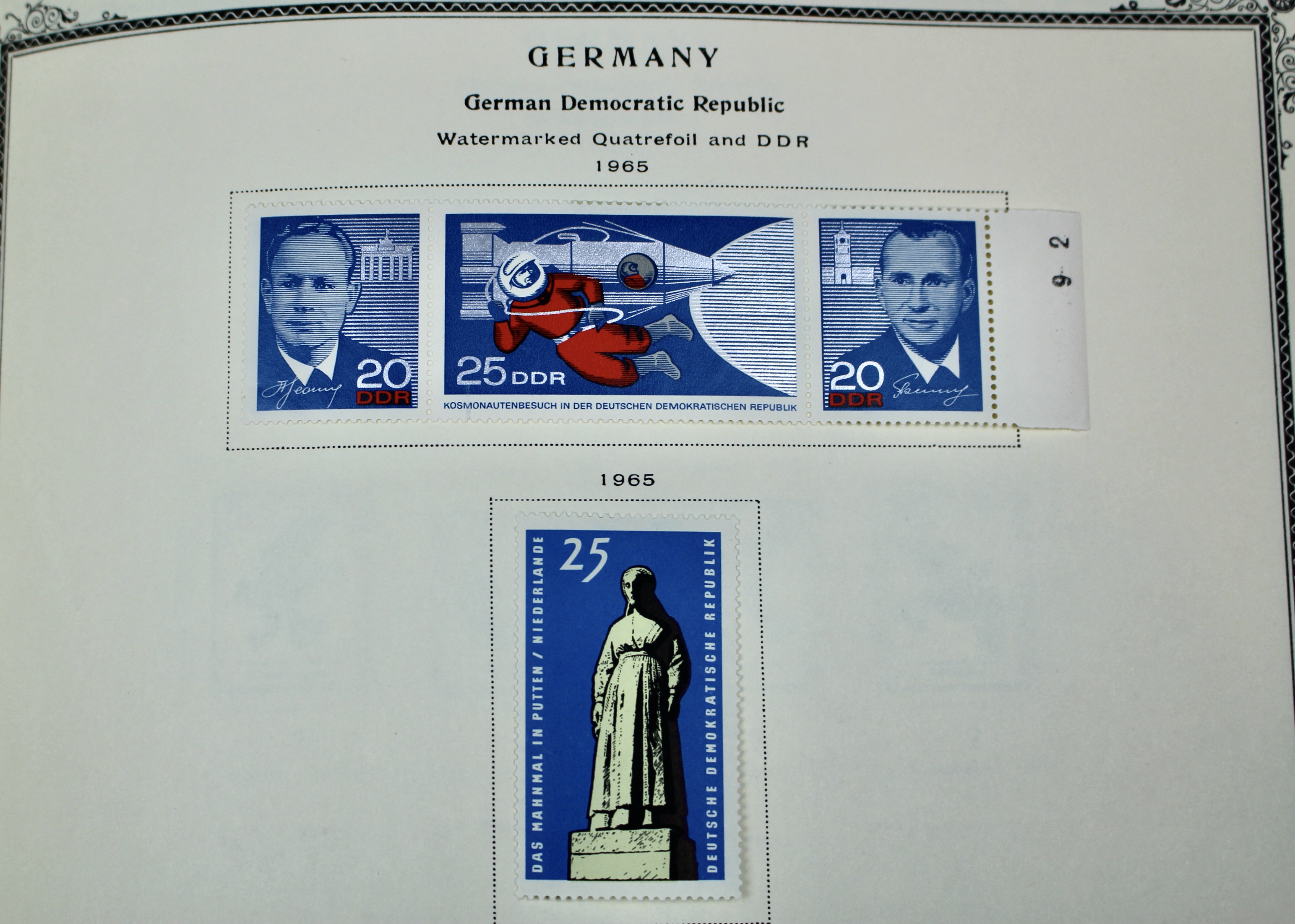 German Postage Stamp Collection
