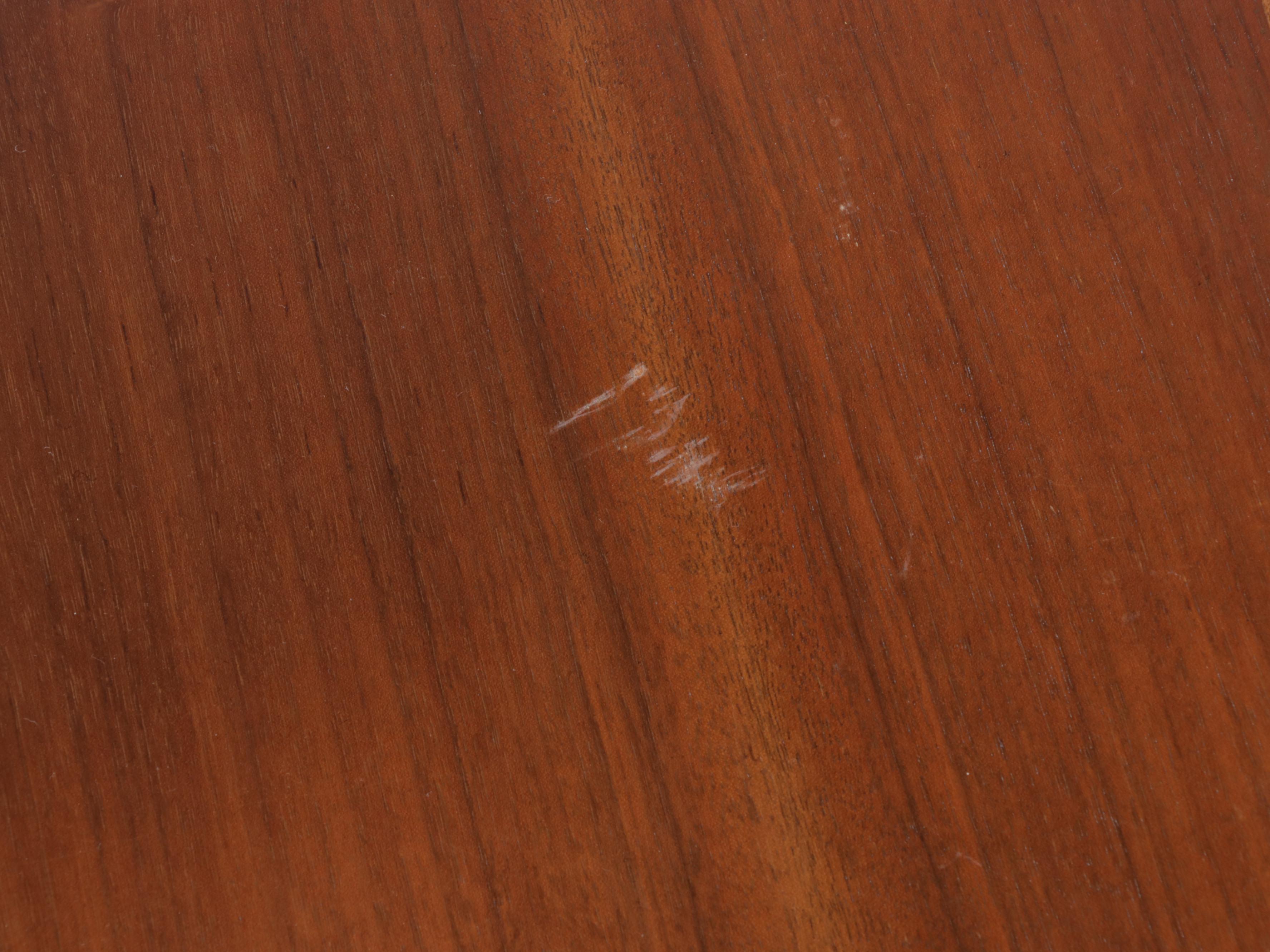 Pair of Andre Bus for Lane "Acclaim" Mid Century Modern Walnut & Ash Side Tables