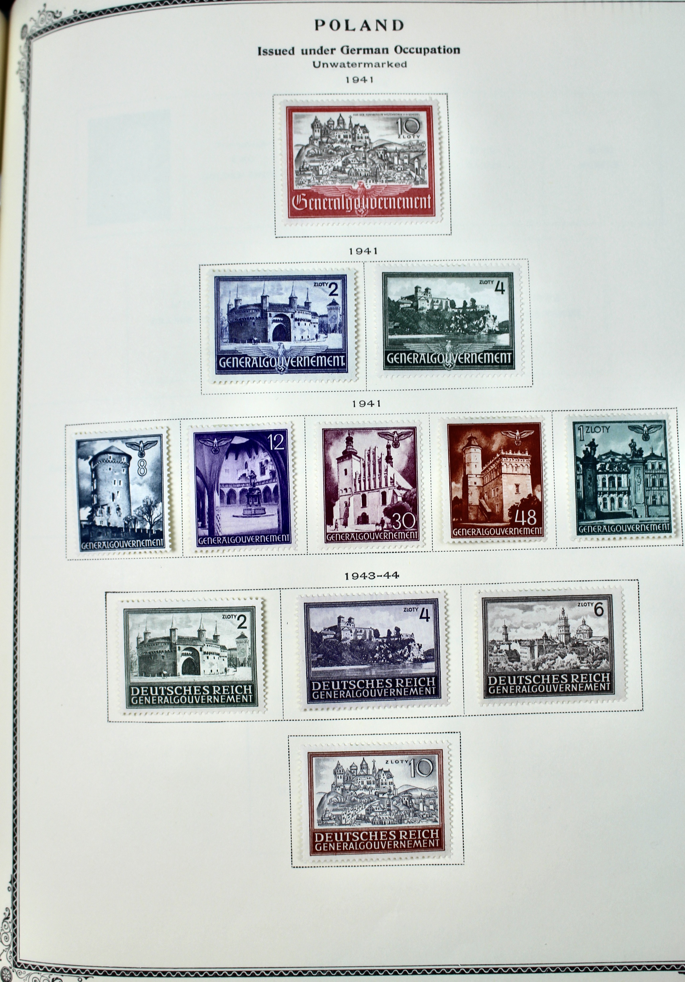 German Postage Stamp Collection
