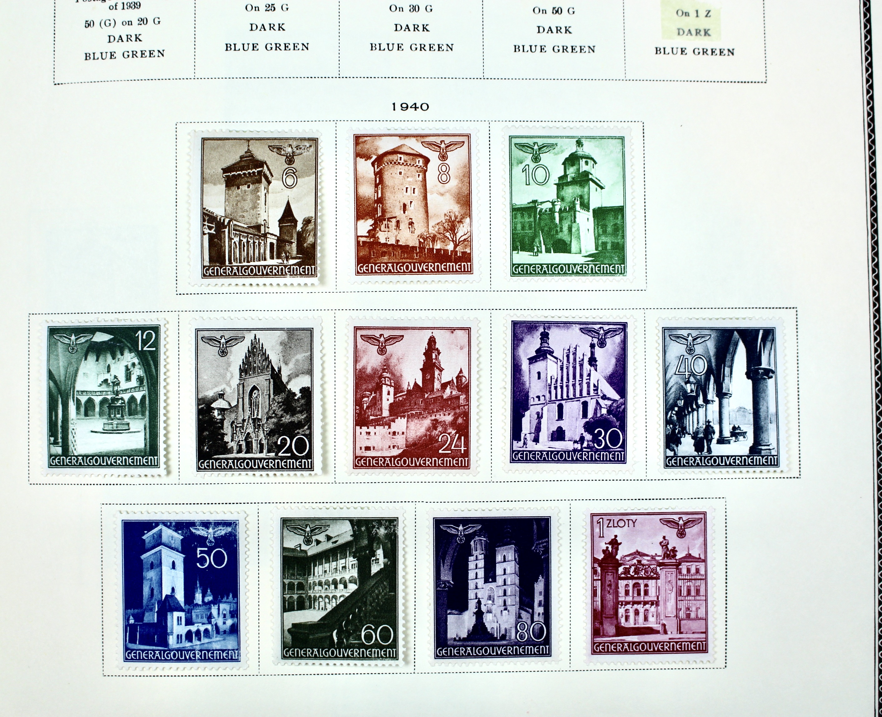 German Postage Stamp Collection