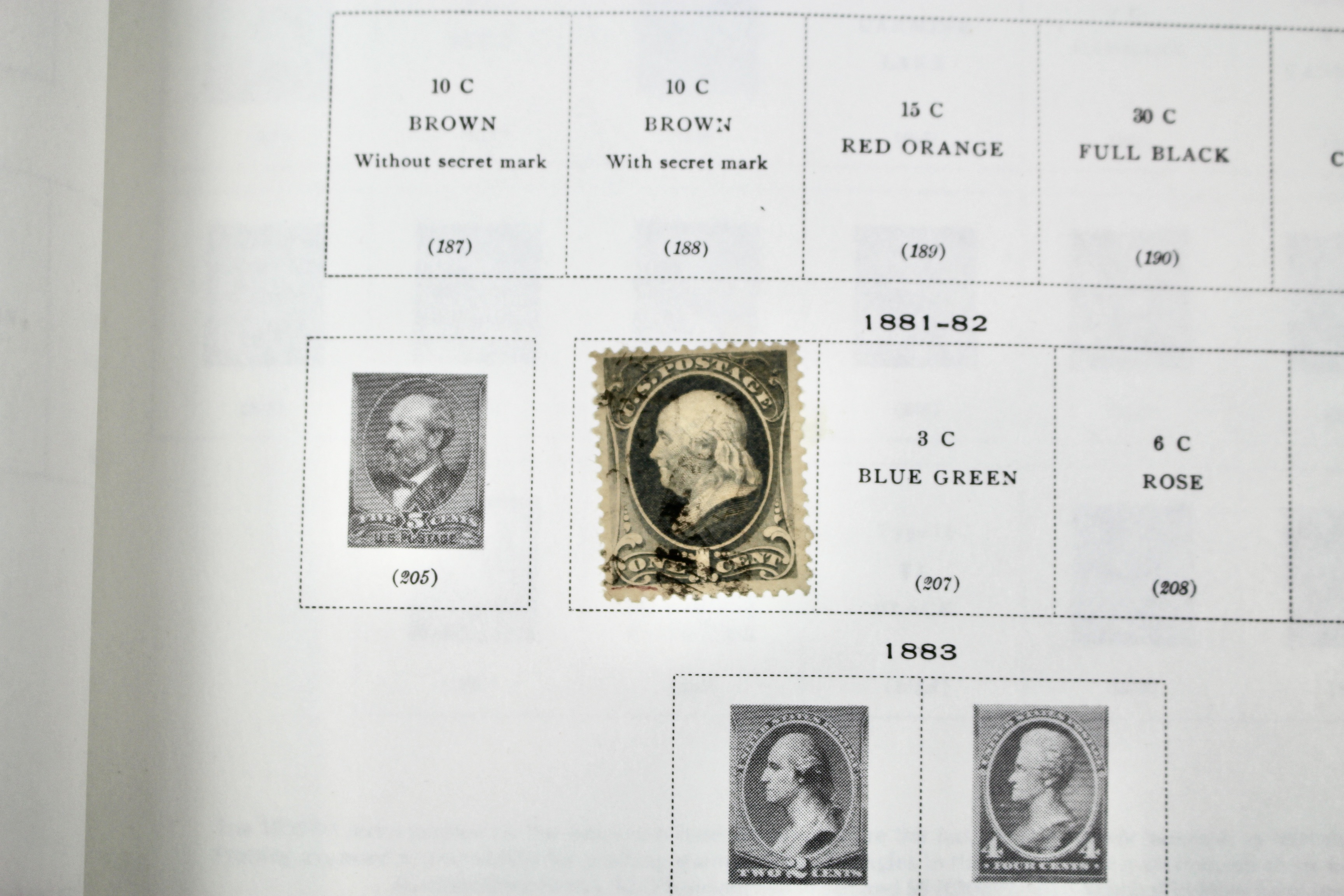 U.S. Postage Stamp Collection, 1860-1996