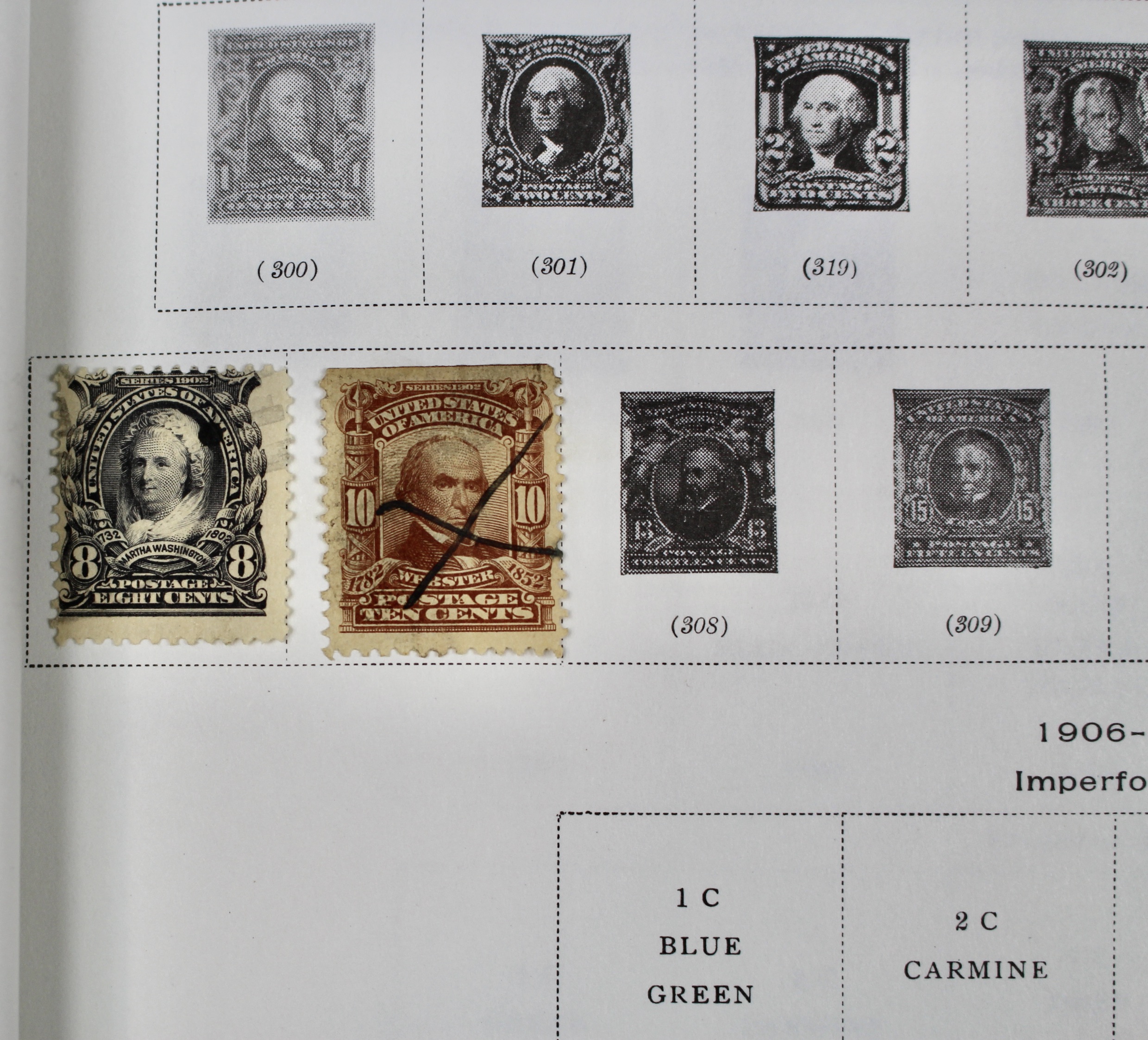 U.S. Postage Stamp Collection, 1860-1996