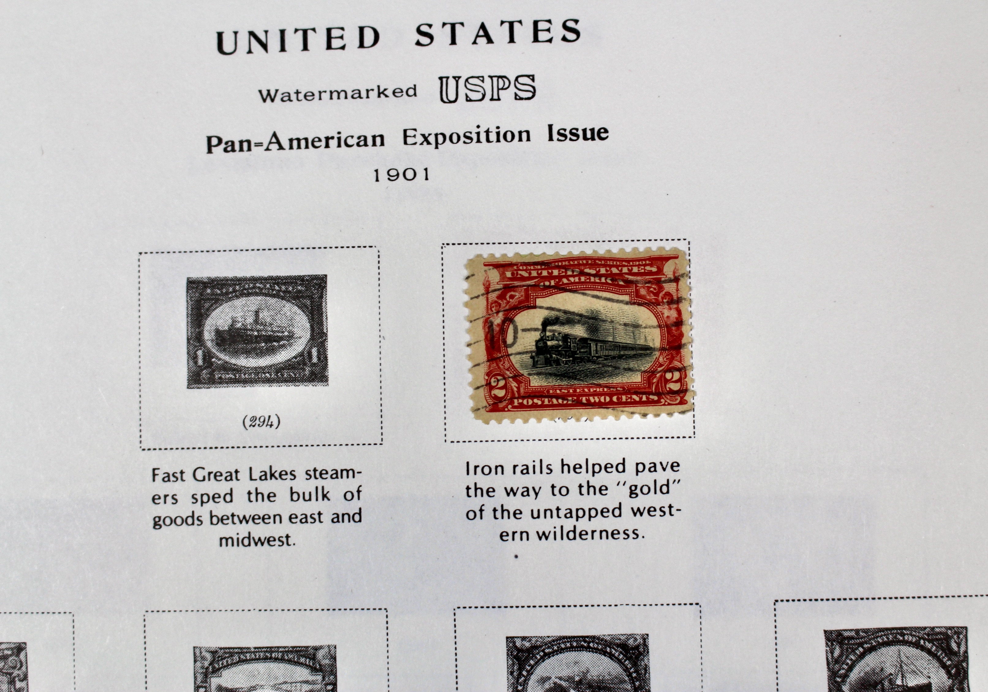 U.S. Postage Stamp Collection, 1860-1996