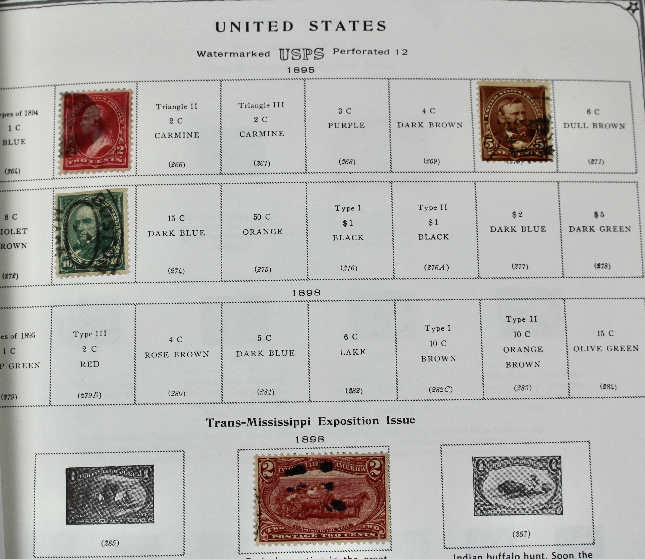 U.S. Postage Stamp Collection, 1860-1996