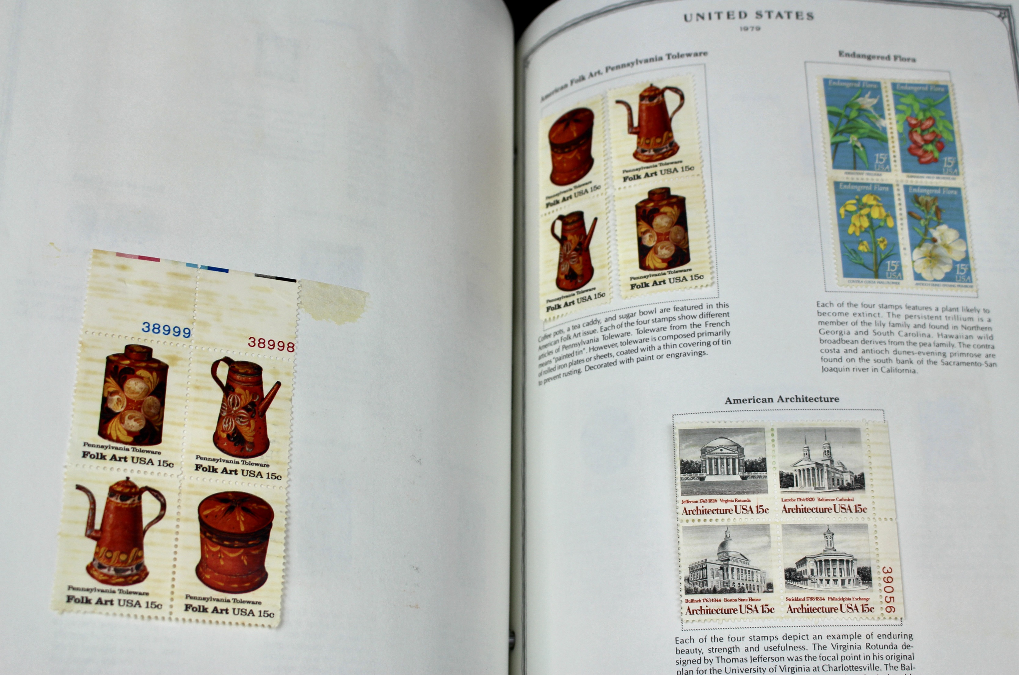 U.S. Postage Stamp Collection, 1860-1996