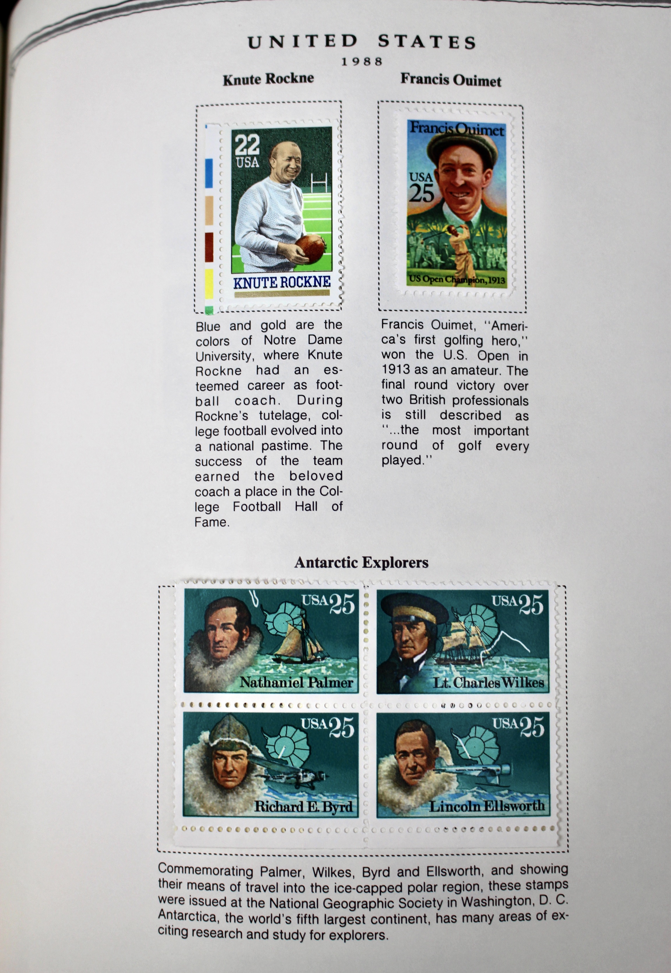 U.S. Postage Stamp Collection, 1860-1996