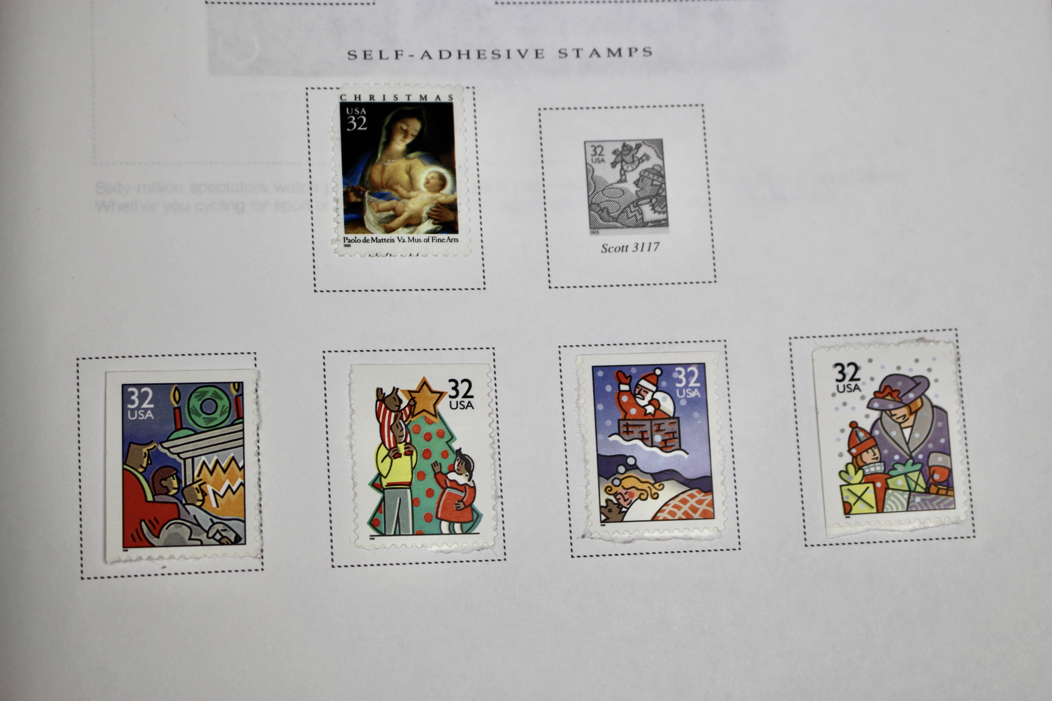 U.S. Postage Stamp Collection, 1860-1996