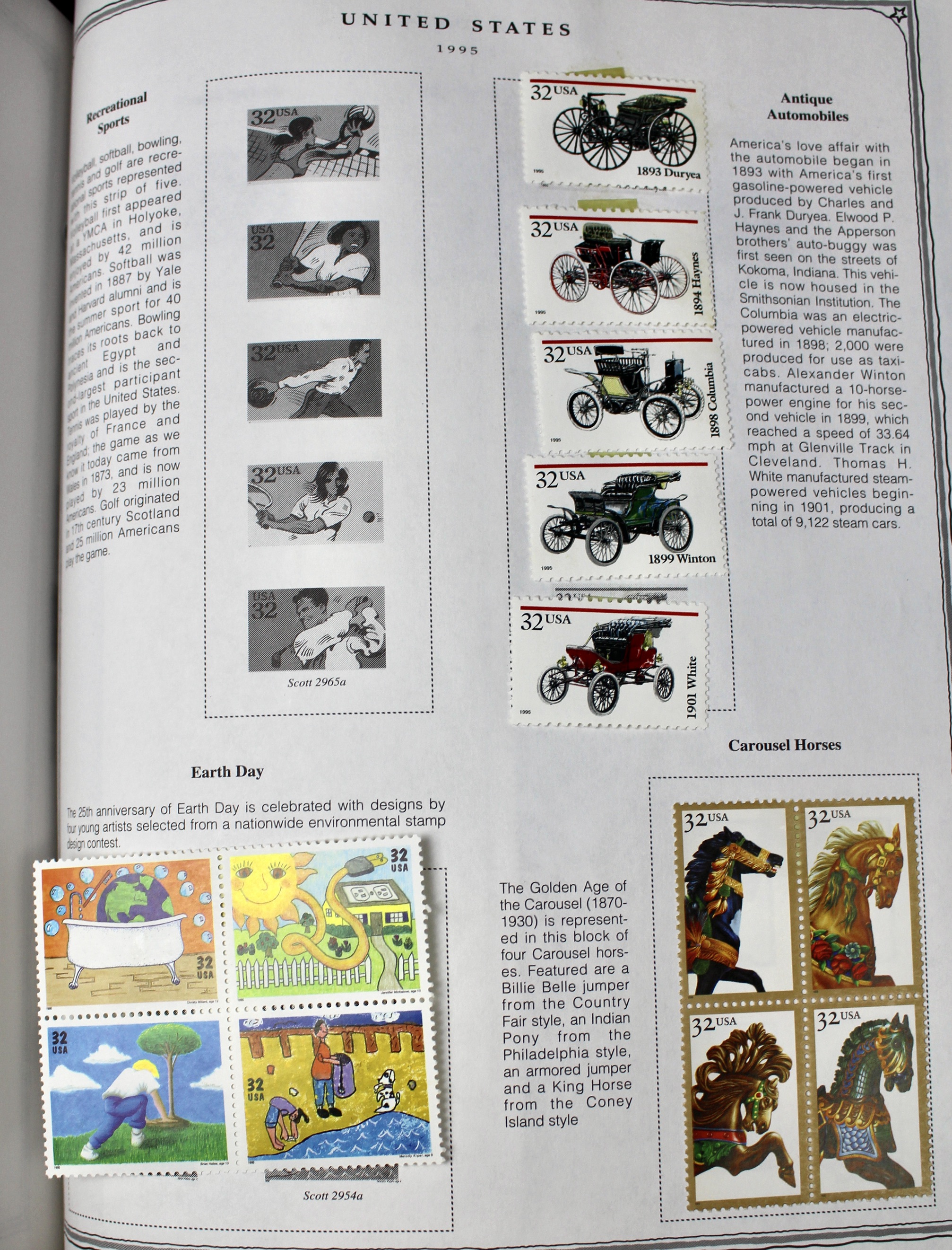 U.S. Postage Stamp Collection, 1860-1996