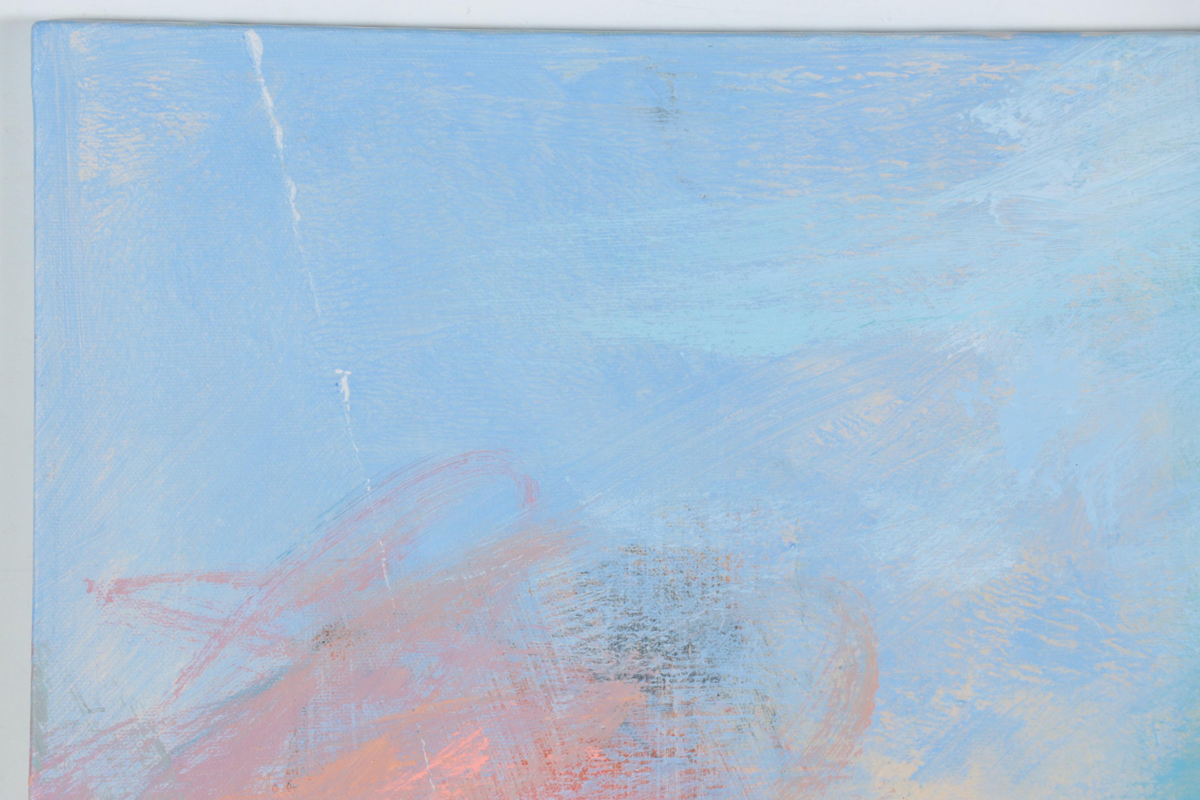 Ursula J. Brenner Non-objective Mixed Media Painting, 21st Century