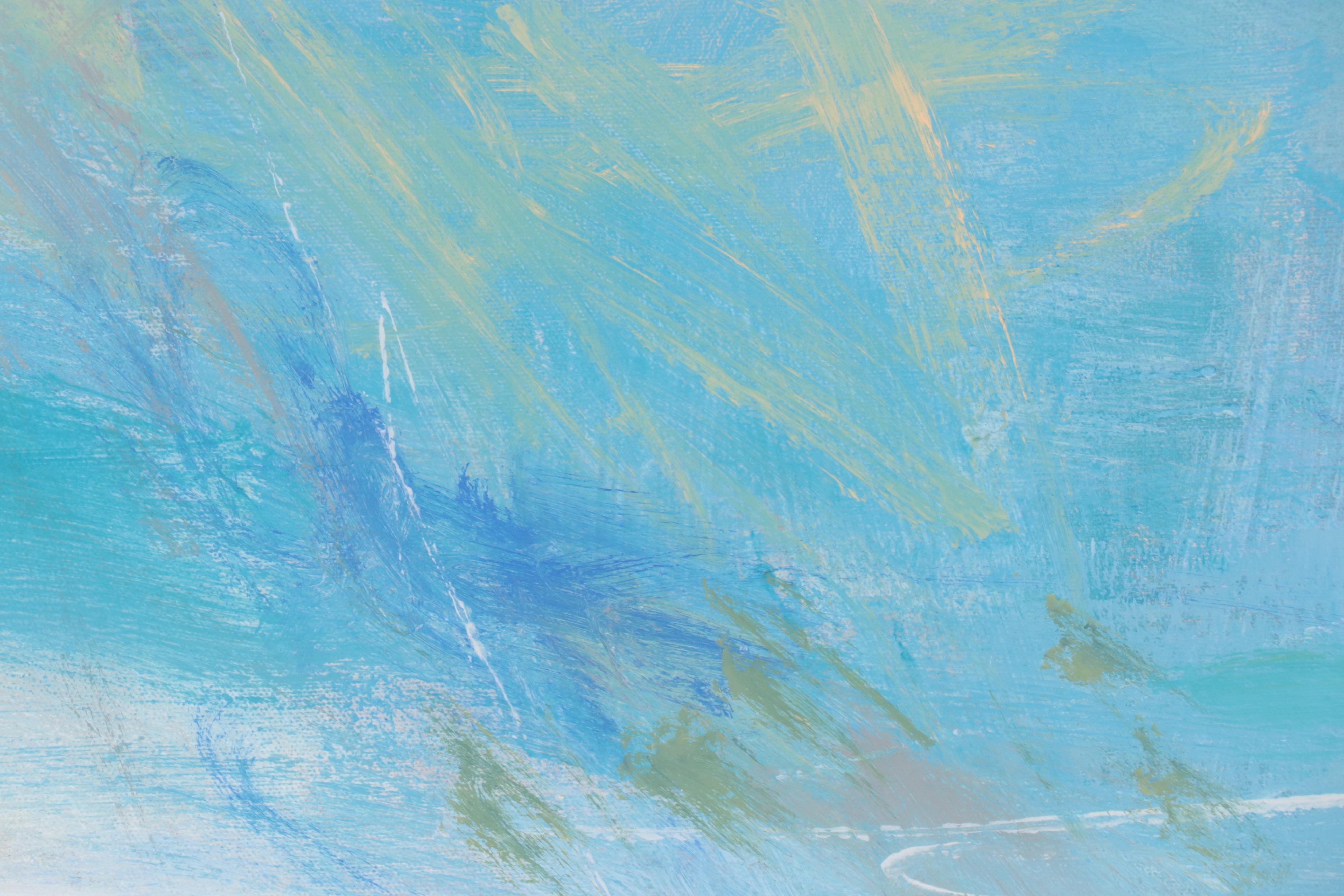 Ursula J. Brenner Non-objective Mixed Media Painting, 21st Century