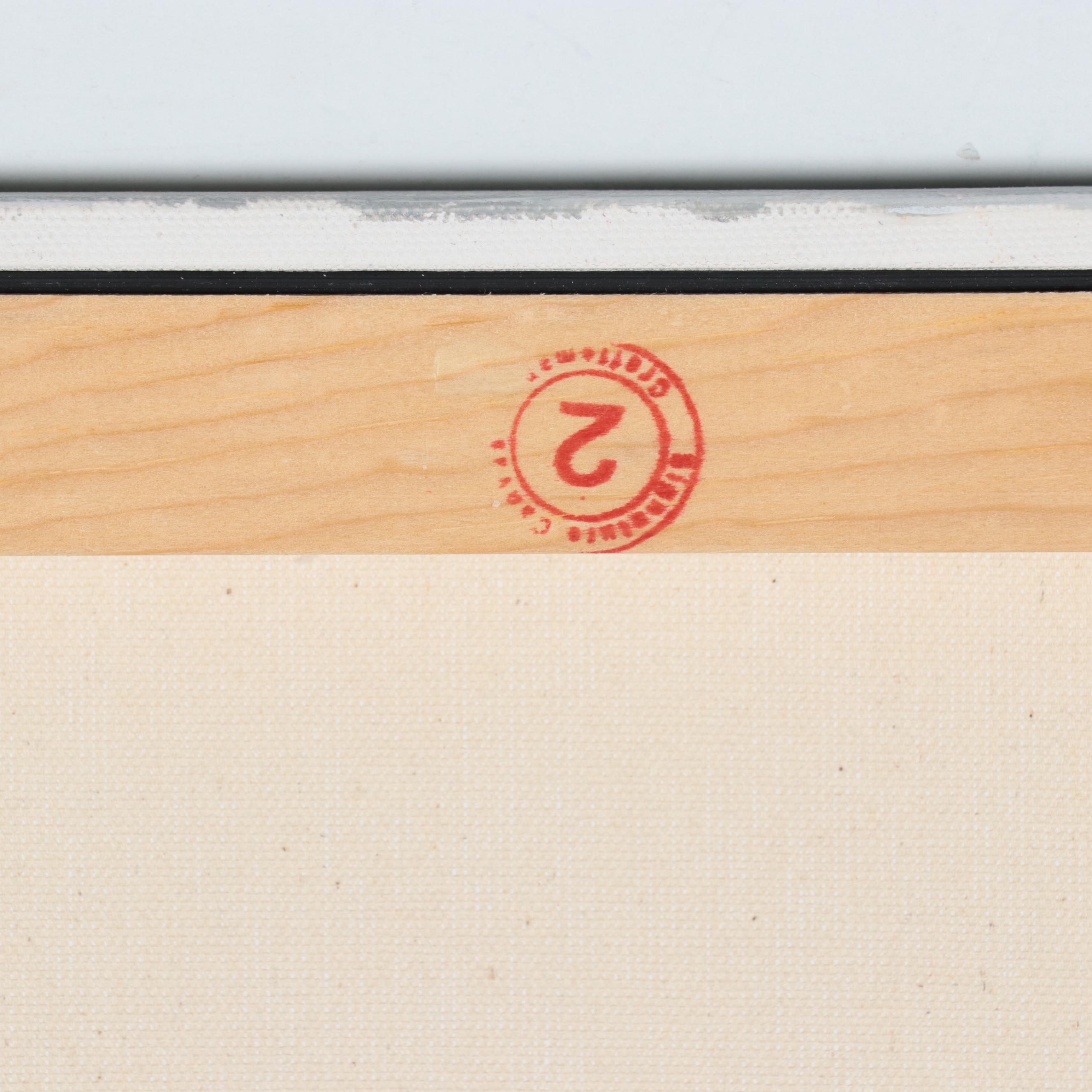 Ursula Brenner Non-Objective Abstract Acrylic Painting