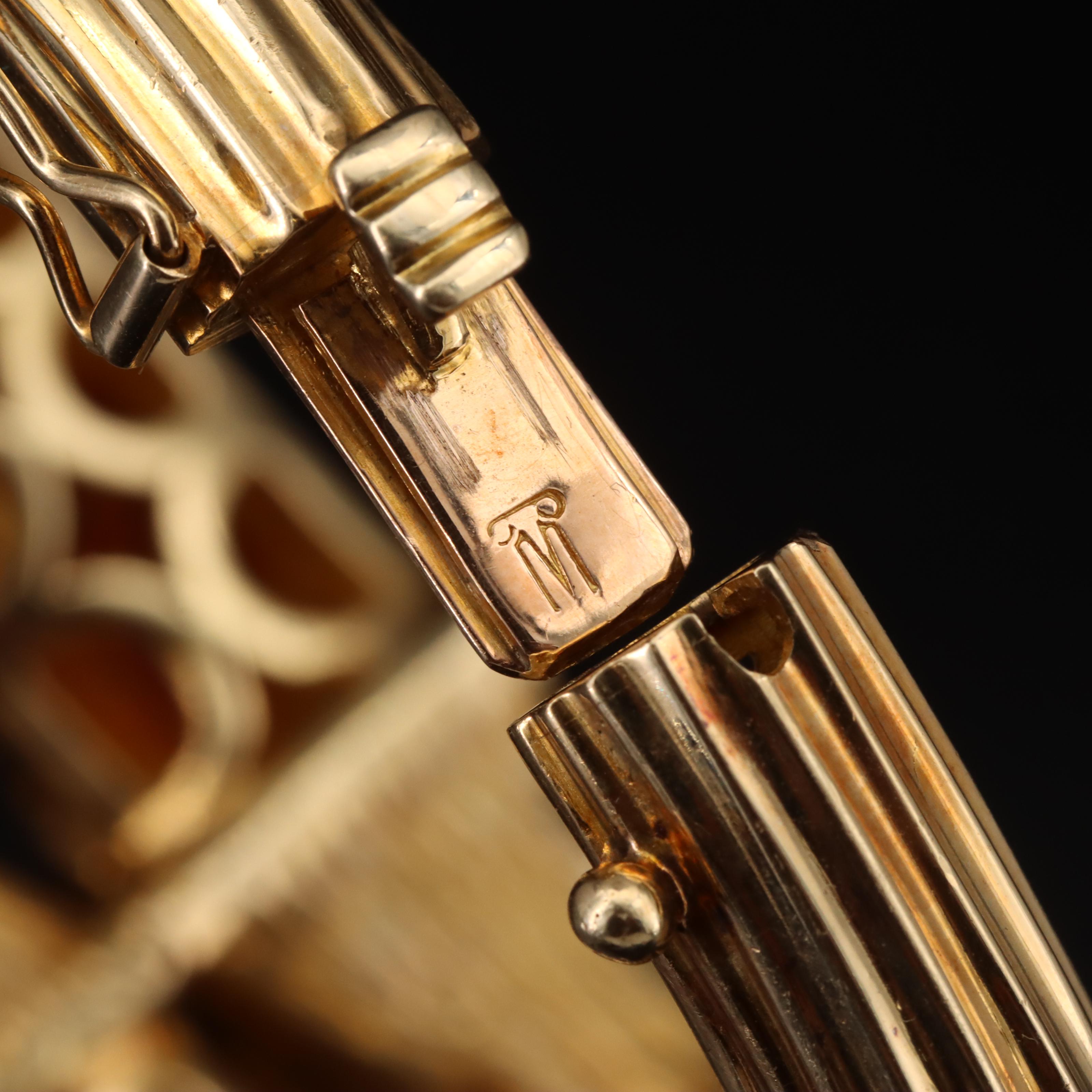 Maramenos & Pateras 18K Diamond and Ruby "Horses" Bracelet