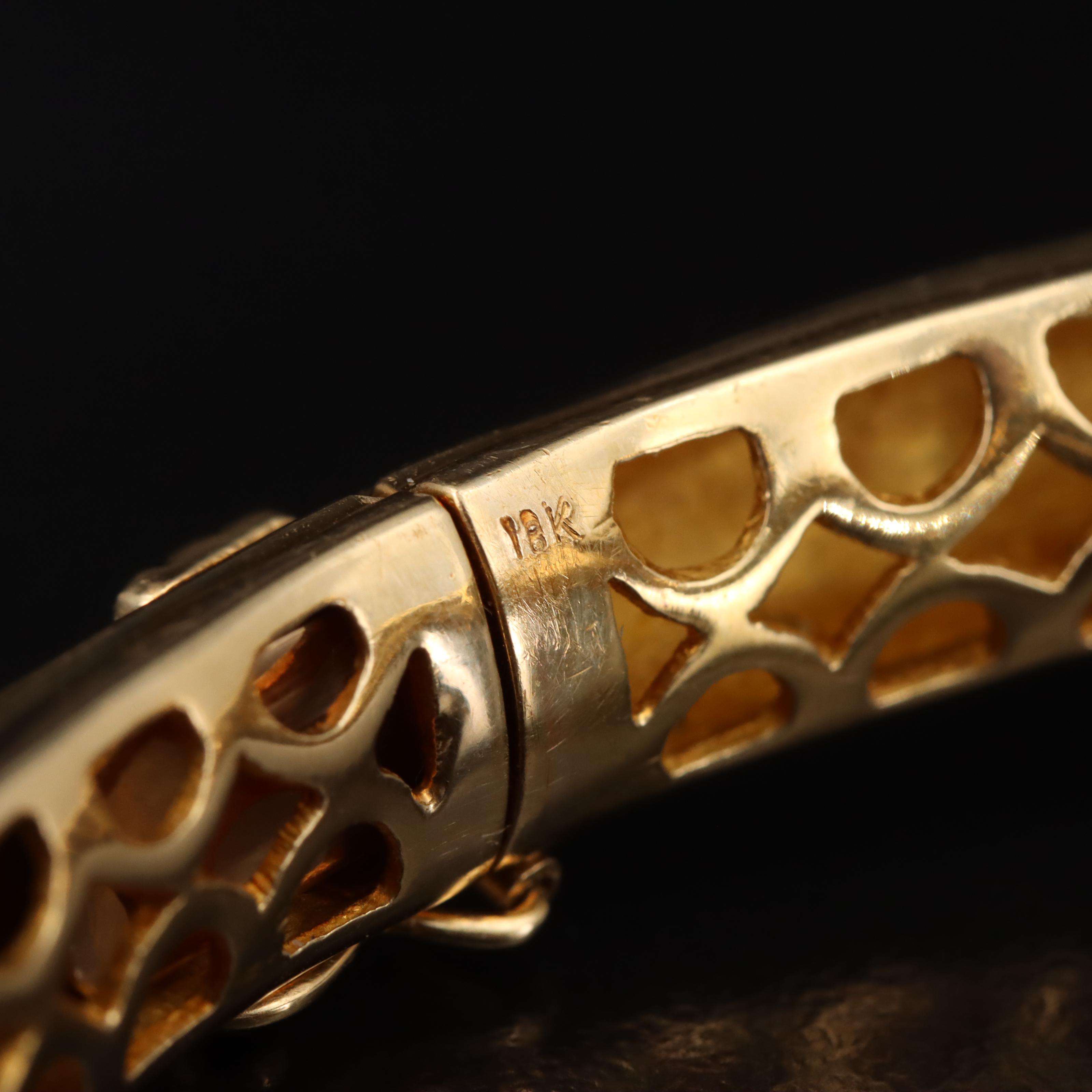 Maramenos & Pateras 18K Diamond and Ruby "Horses" Bracelet