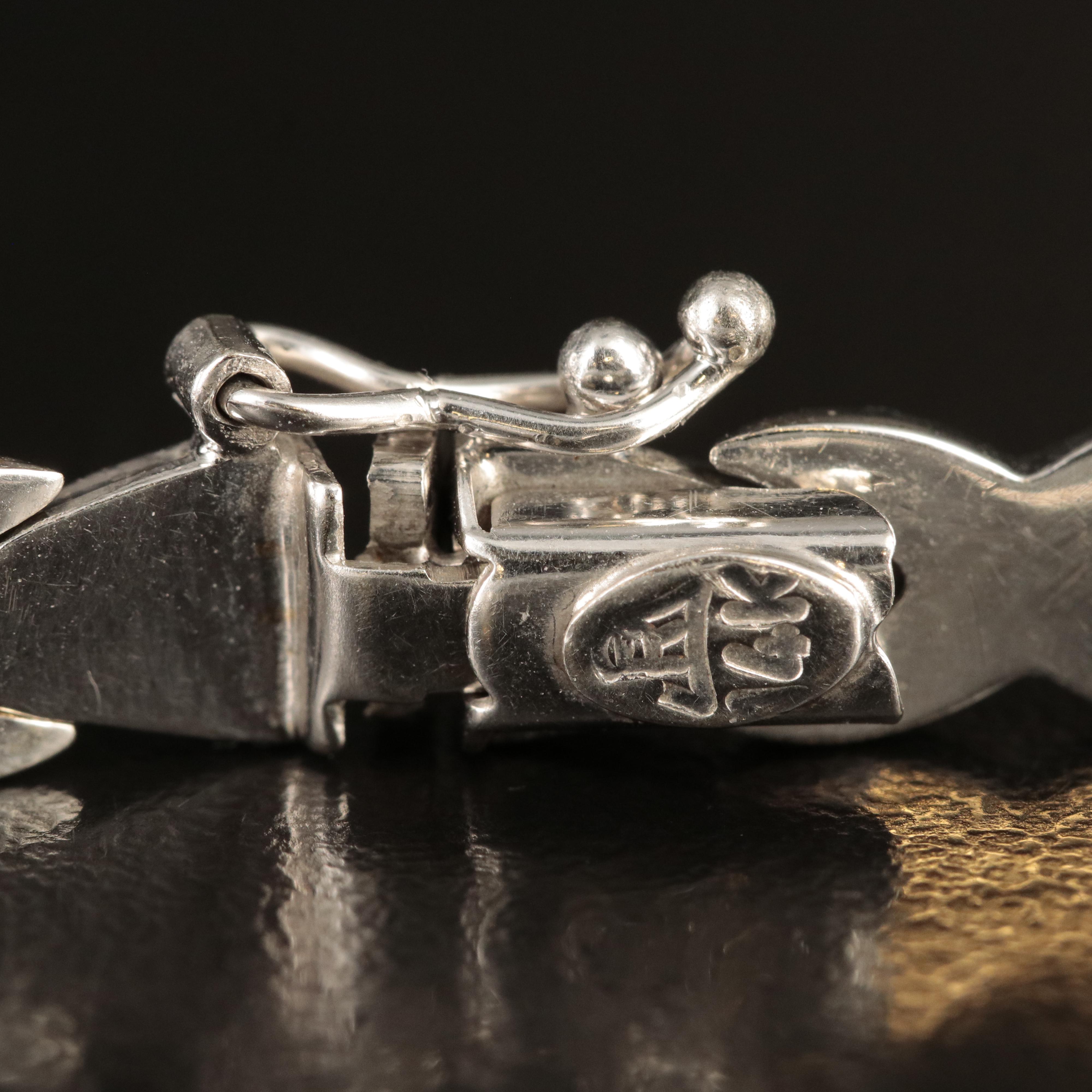 14K X and Oval Link Bracelet