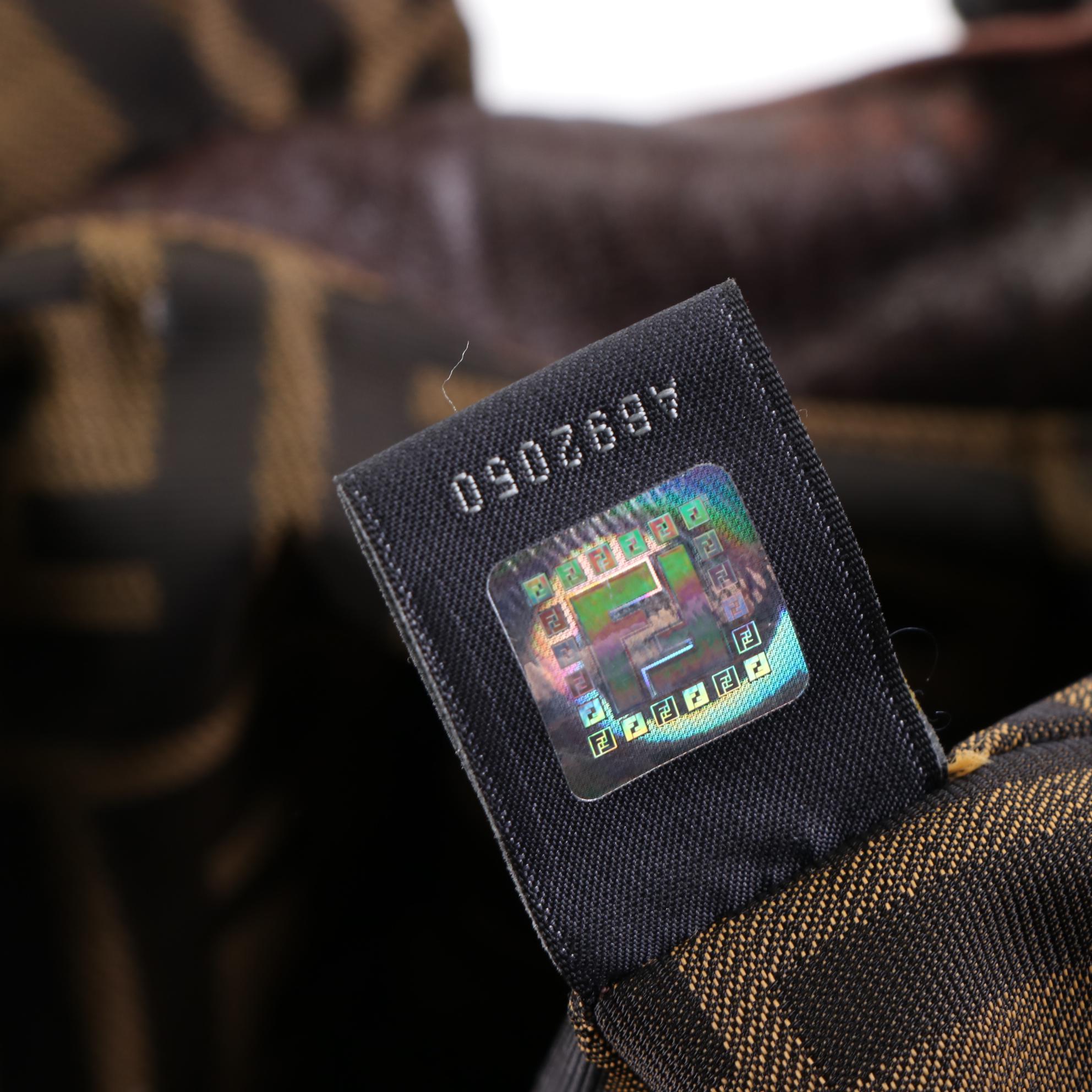 Fendi Leather Spy Bag with Braided Handles