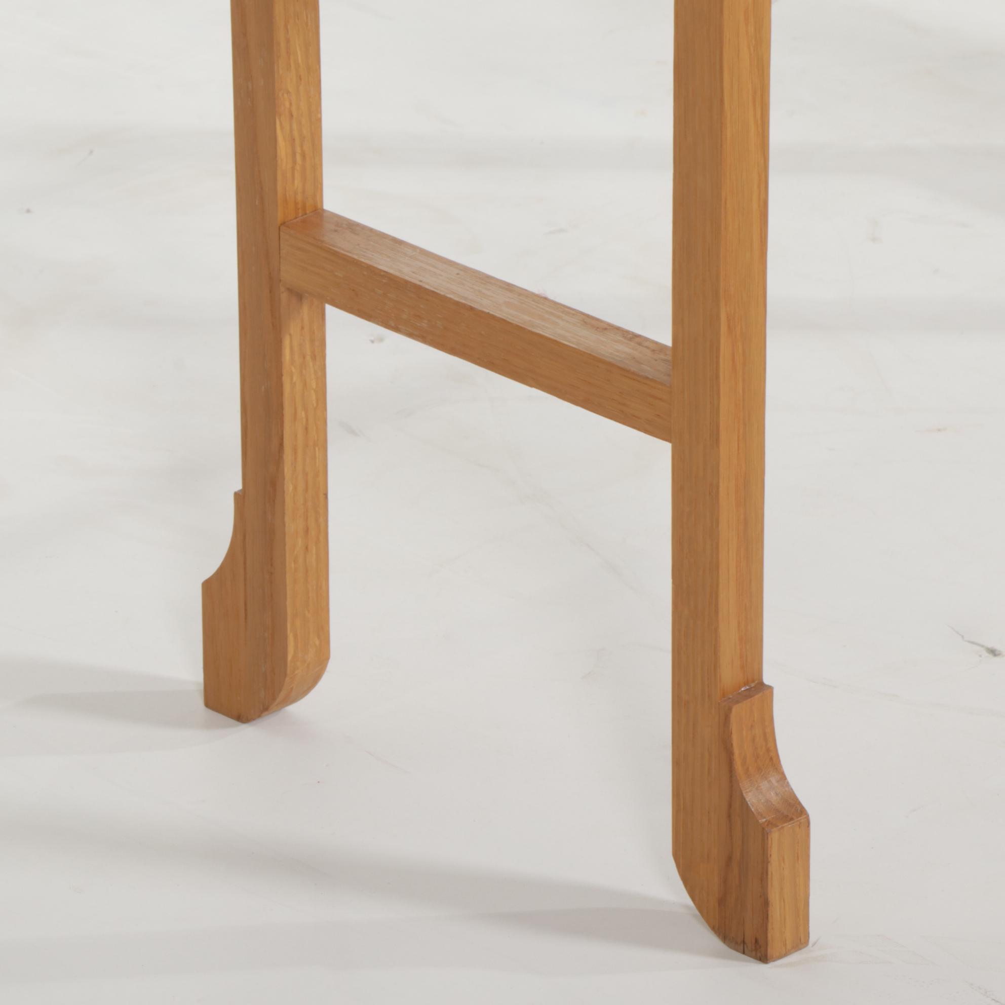 Willie Simmons Bench-Made Wooden Quilt Rack, 2021