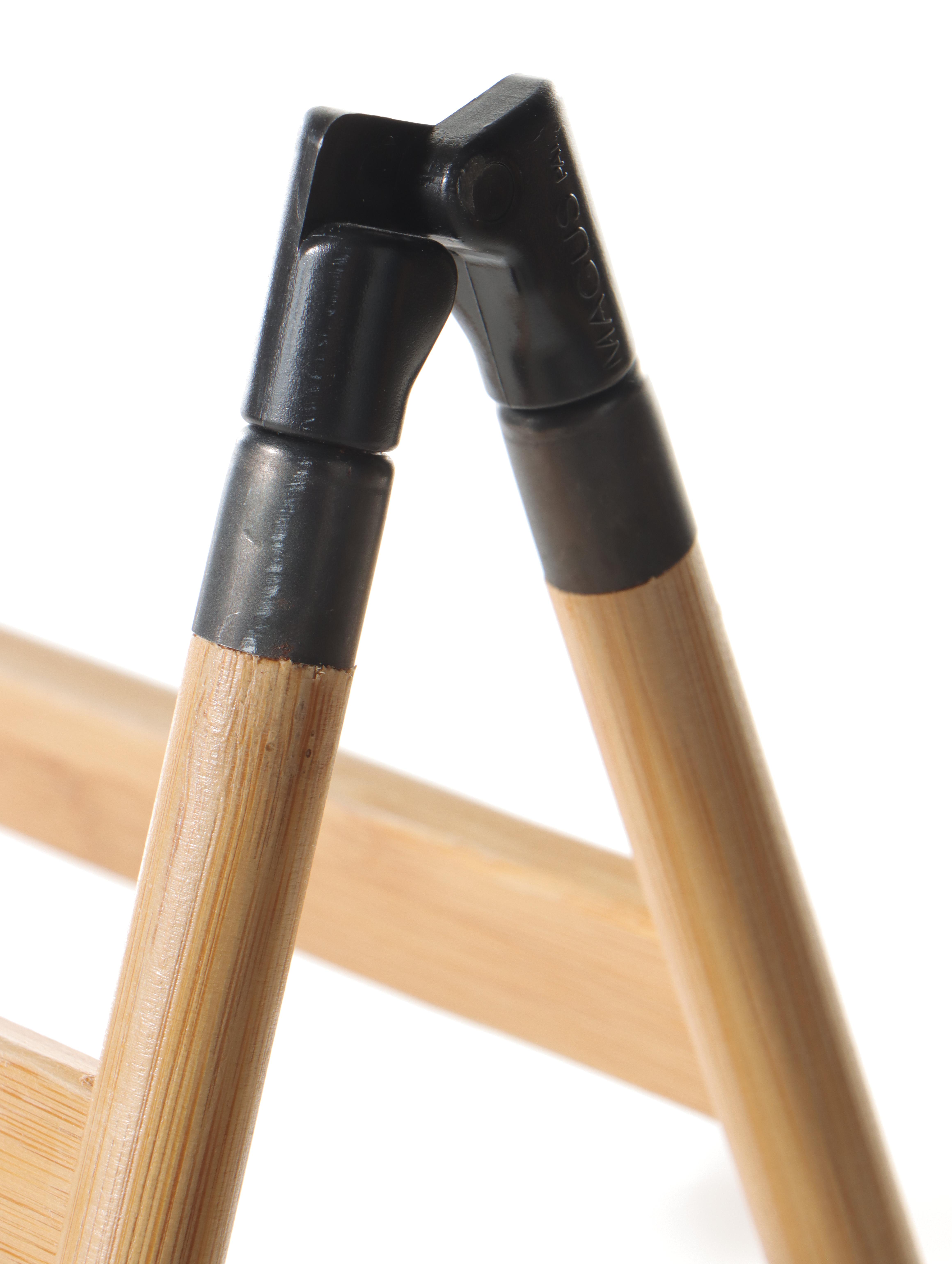 Four Pieces of Storage Furniture in Bamboo and Oak, Including MAGUS