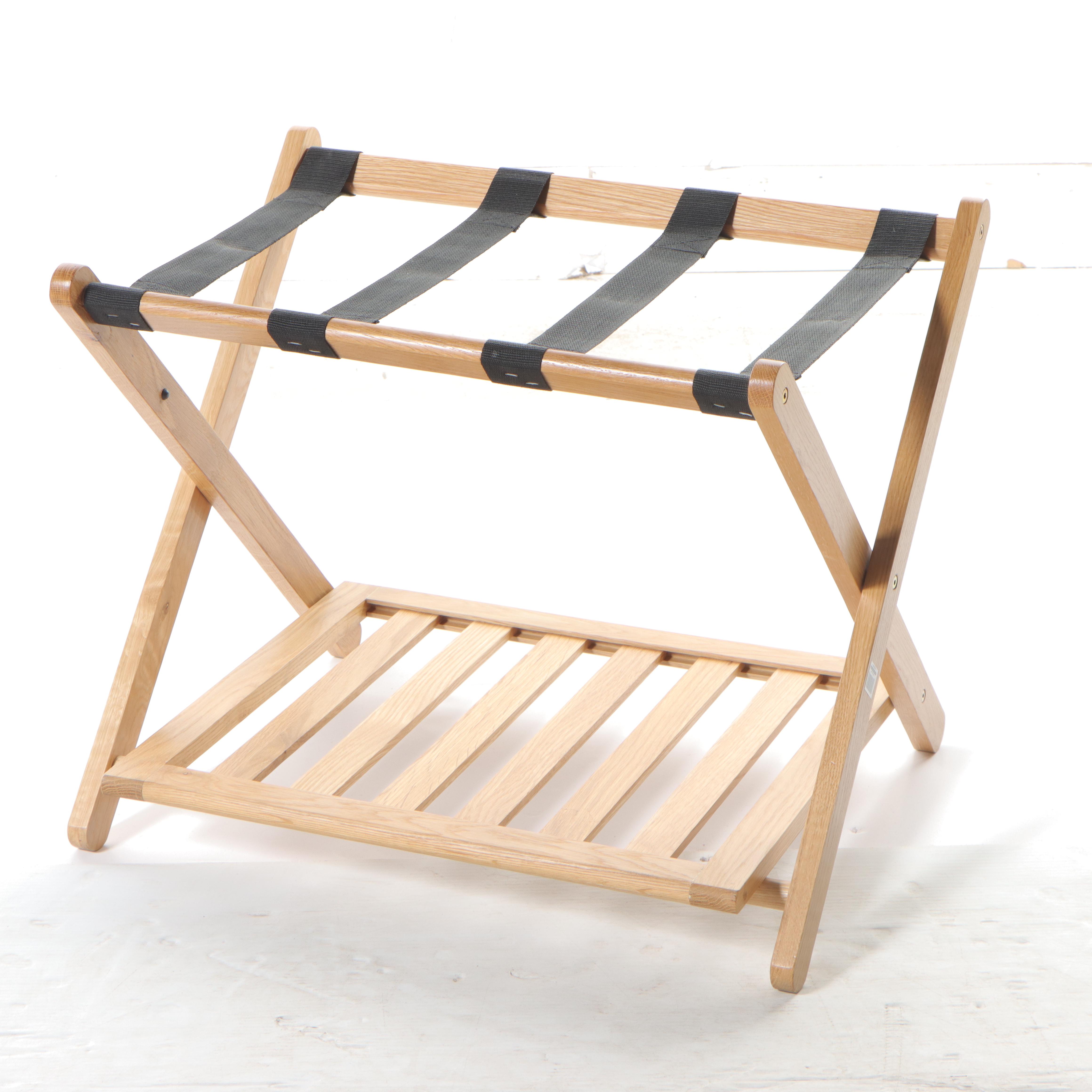 Four Pieces of Storage Furniture in Bamboo and Oak, Including MAGUS