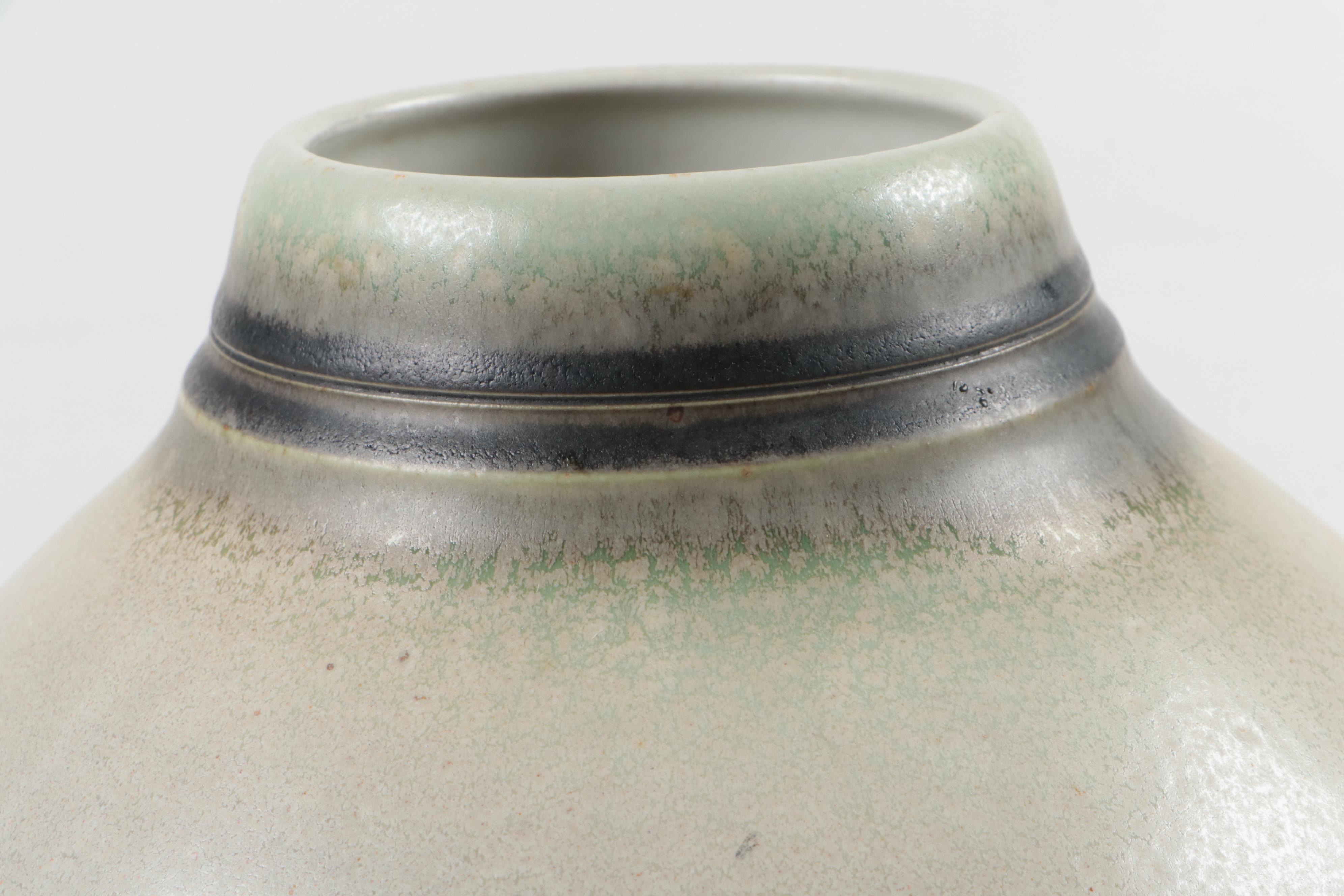 R S Lang Art Pottery Vase