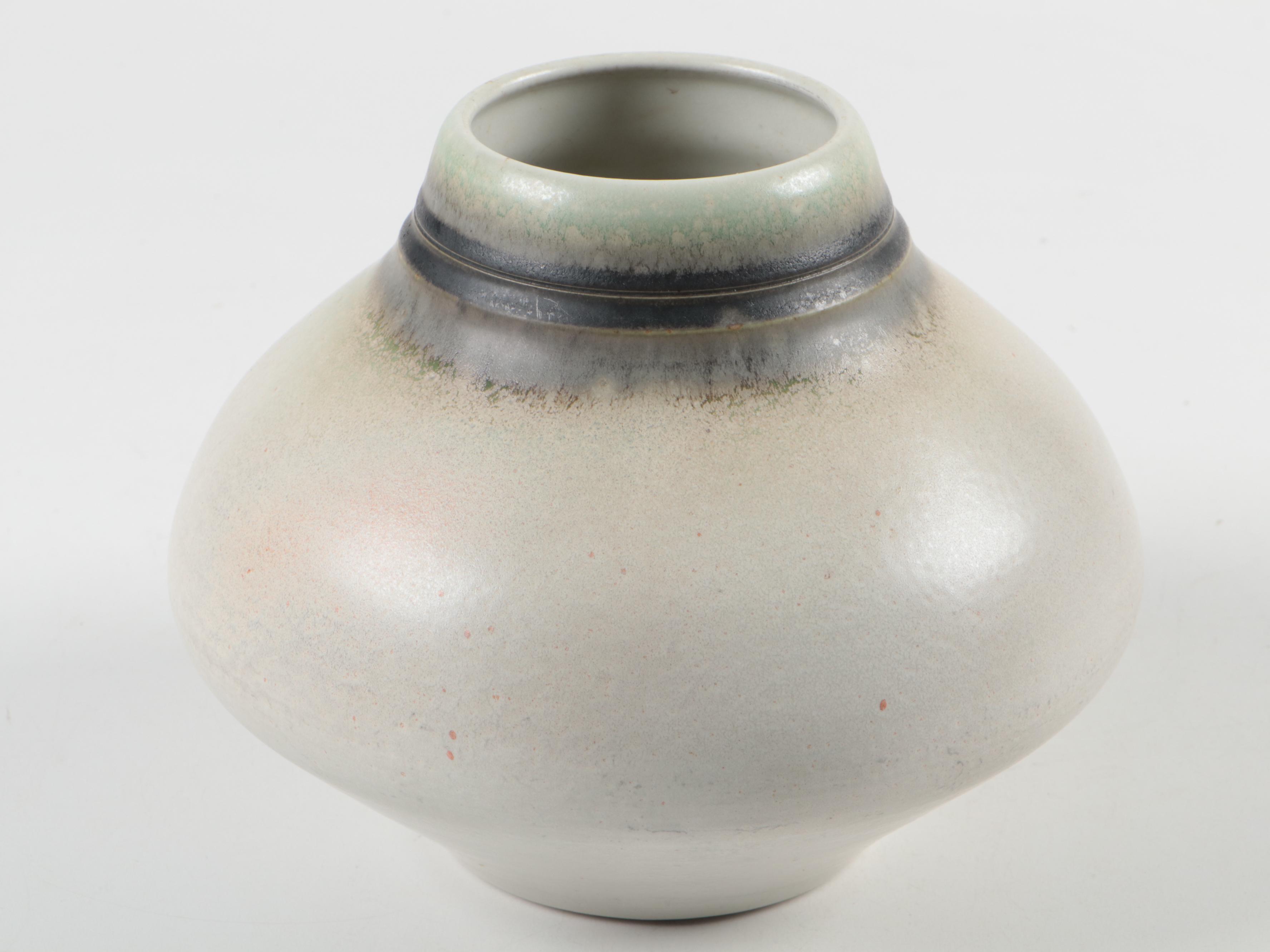 R S Lang Art Pottery Vase