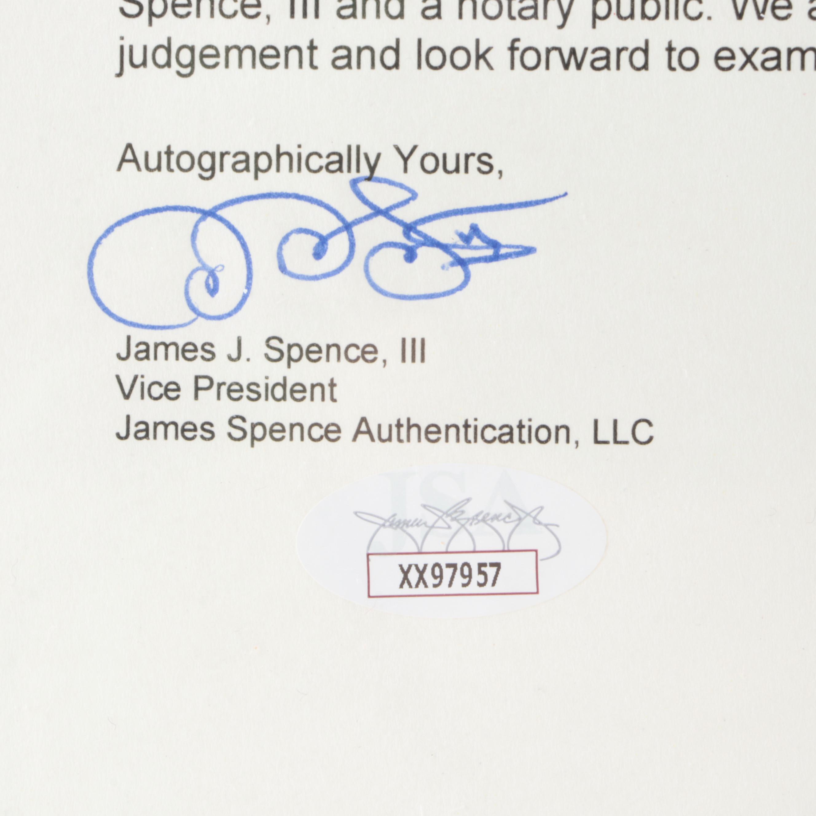 Mays, Aaron, Rose and More 3000th Hit Club Members Signed Rawlings NL Baseball