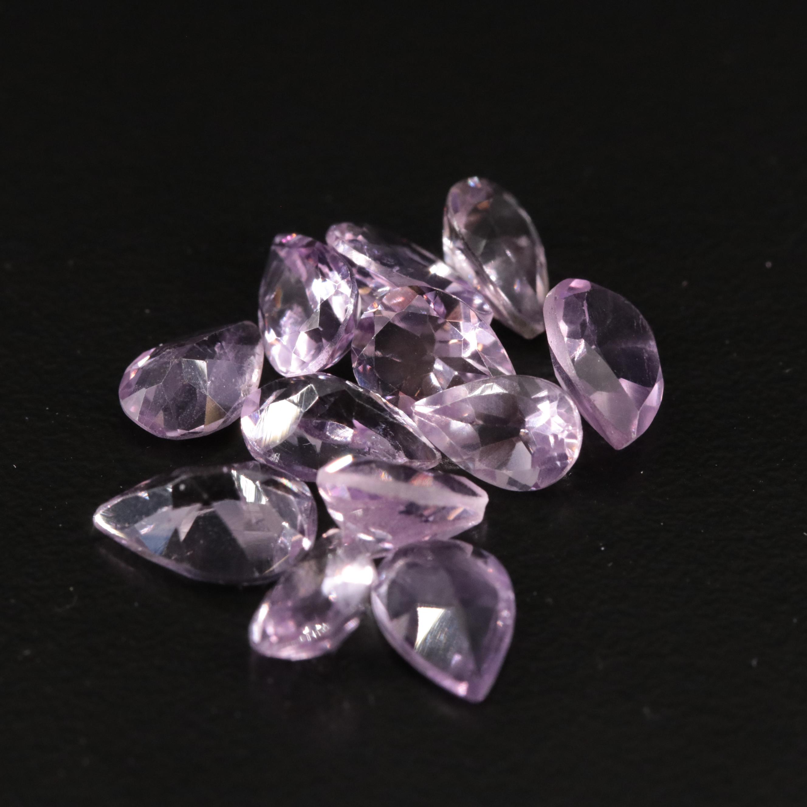 Loose 11.72 CTW Amethyst Lot