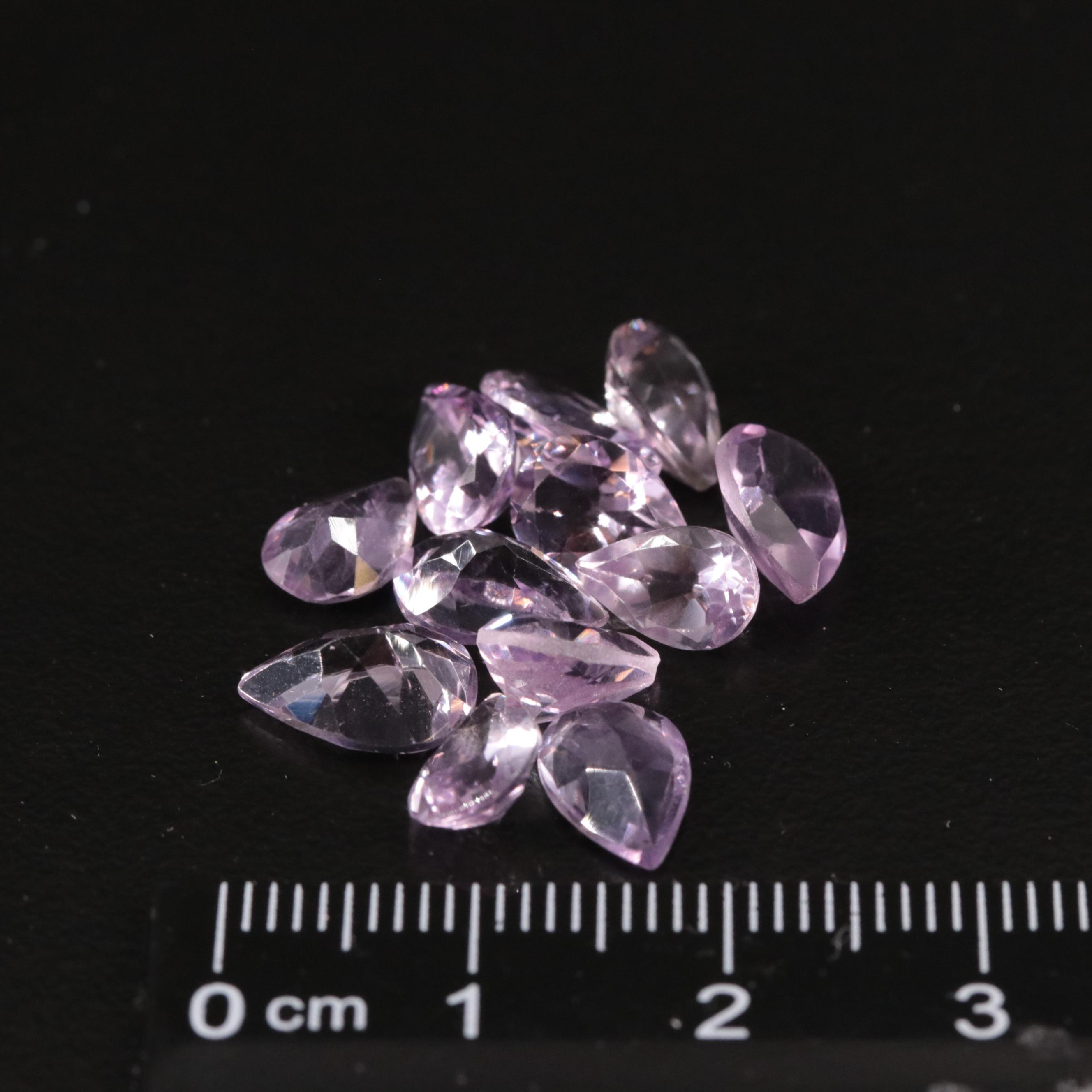 Loose 11.72 CTW Amethyst Lot