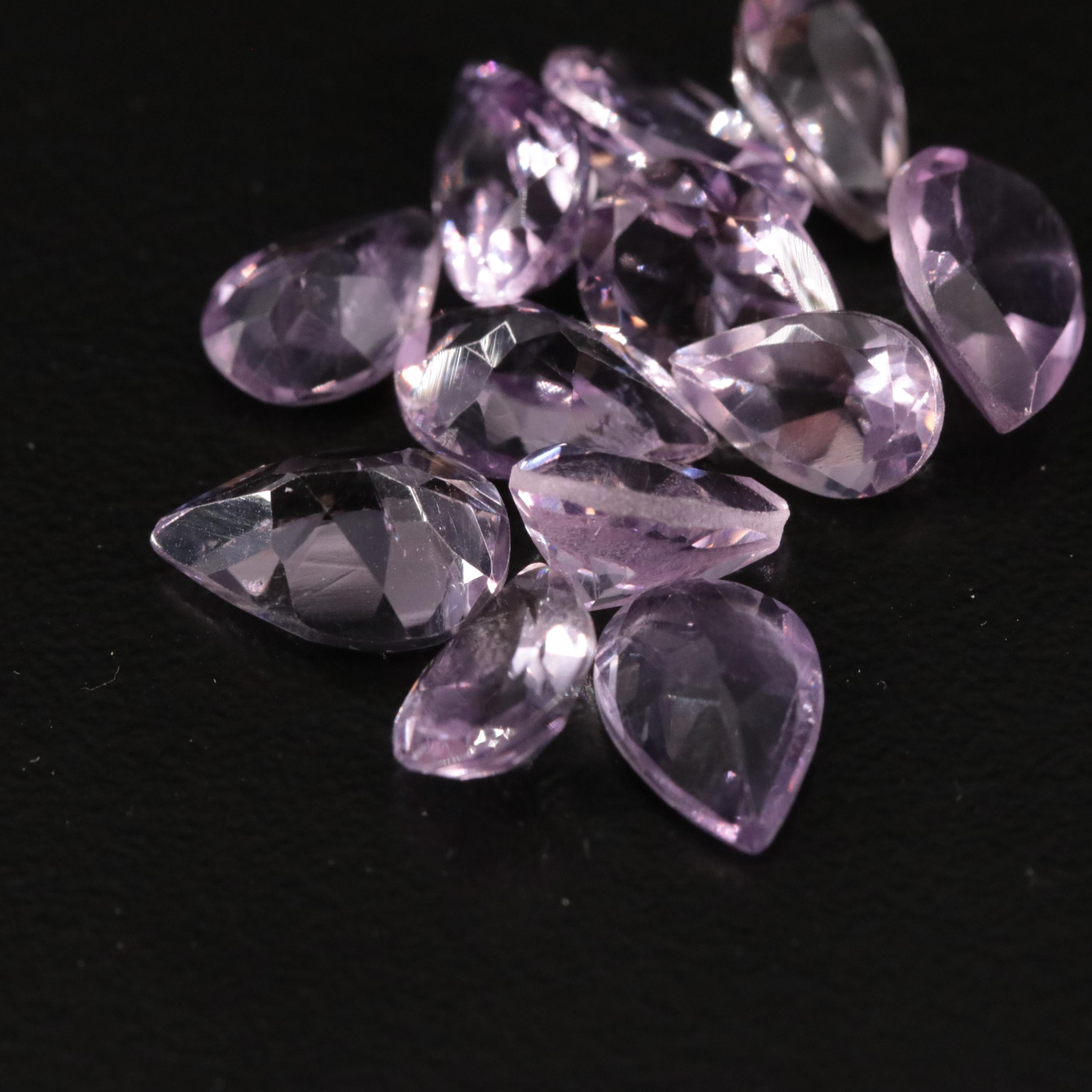 Loose 11.72 CTW Amethyst Lot