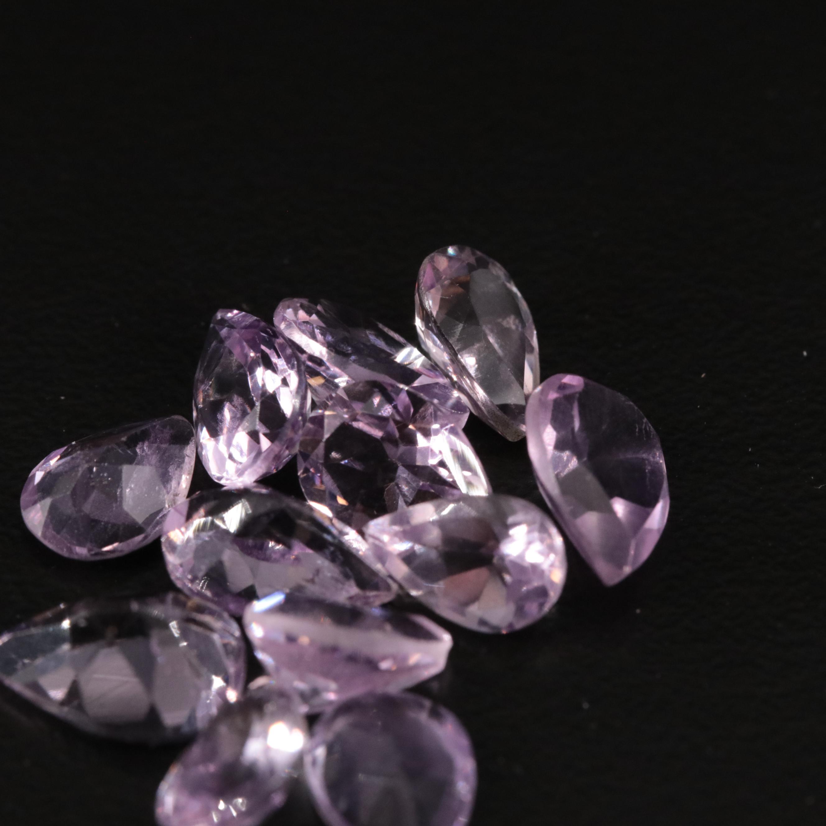 Loose 11.72 CTW Amethyst Lot
