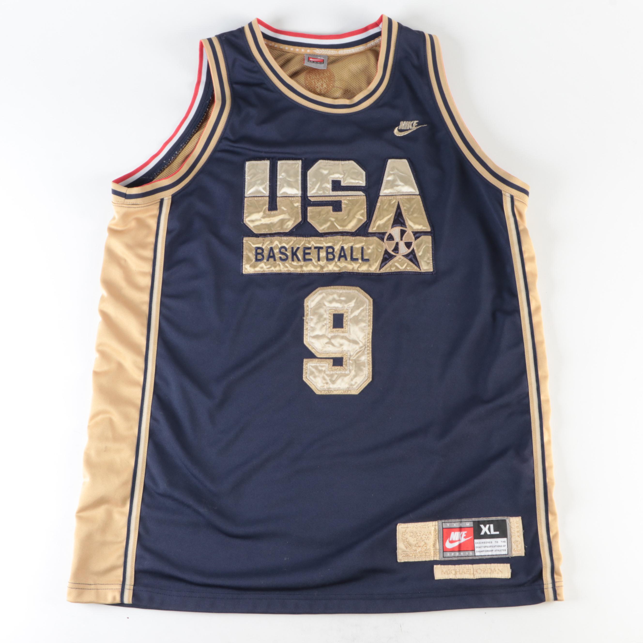 Nike Michael Jordan USA Basketball Dream Team Jersey, 1990s
