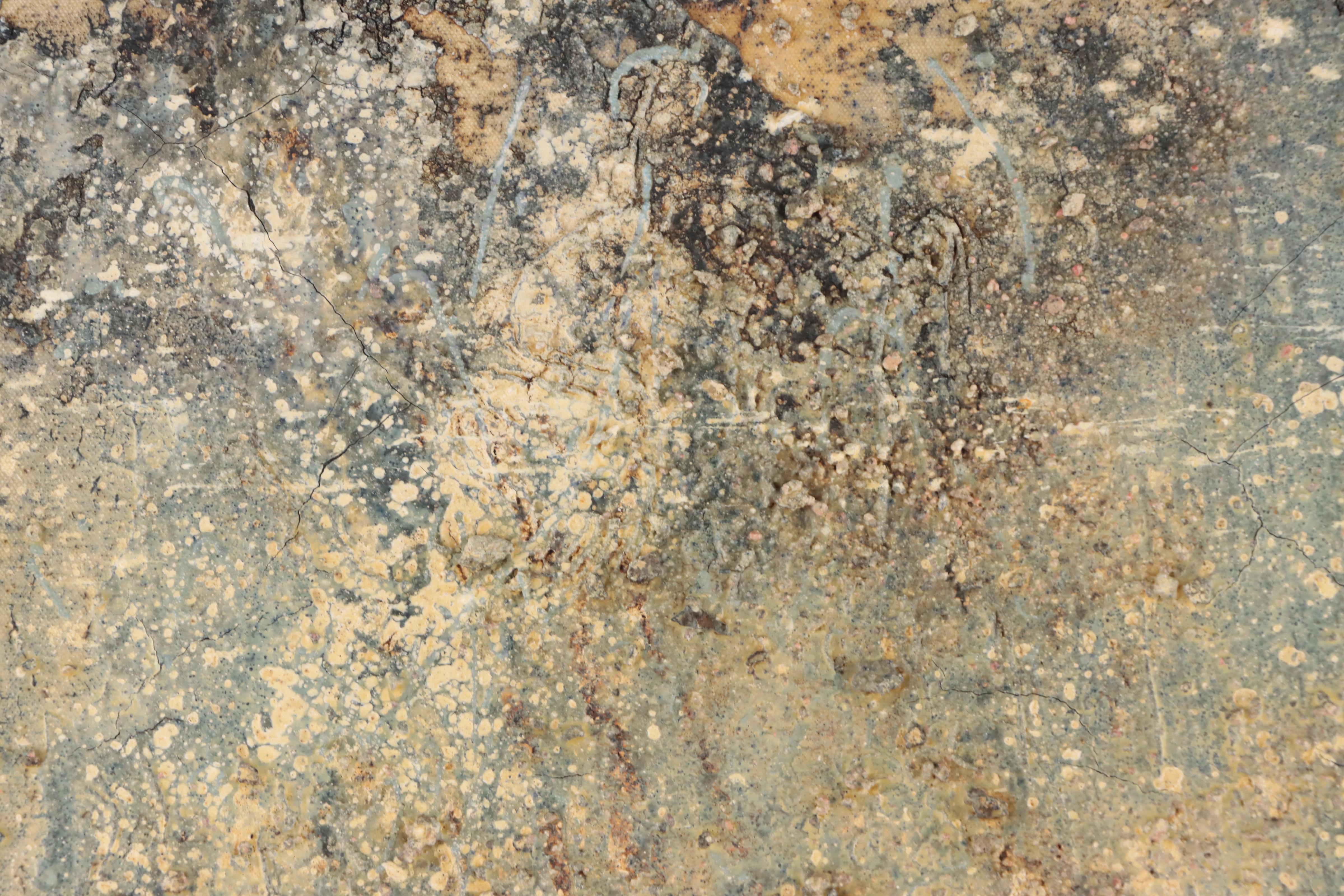 Edward Lentsch Mixed Media Painting "Sigillum Mysteriorum III," 2007