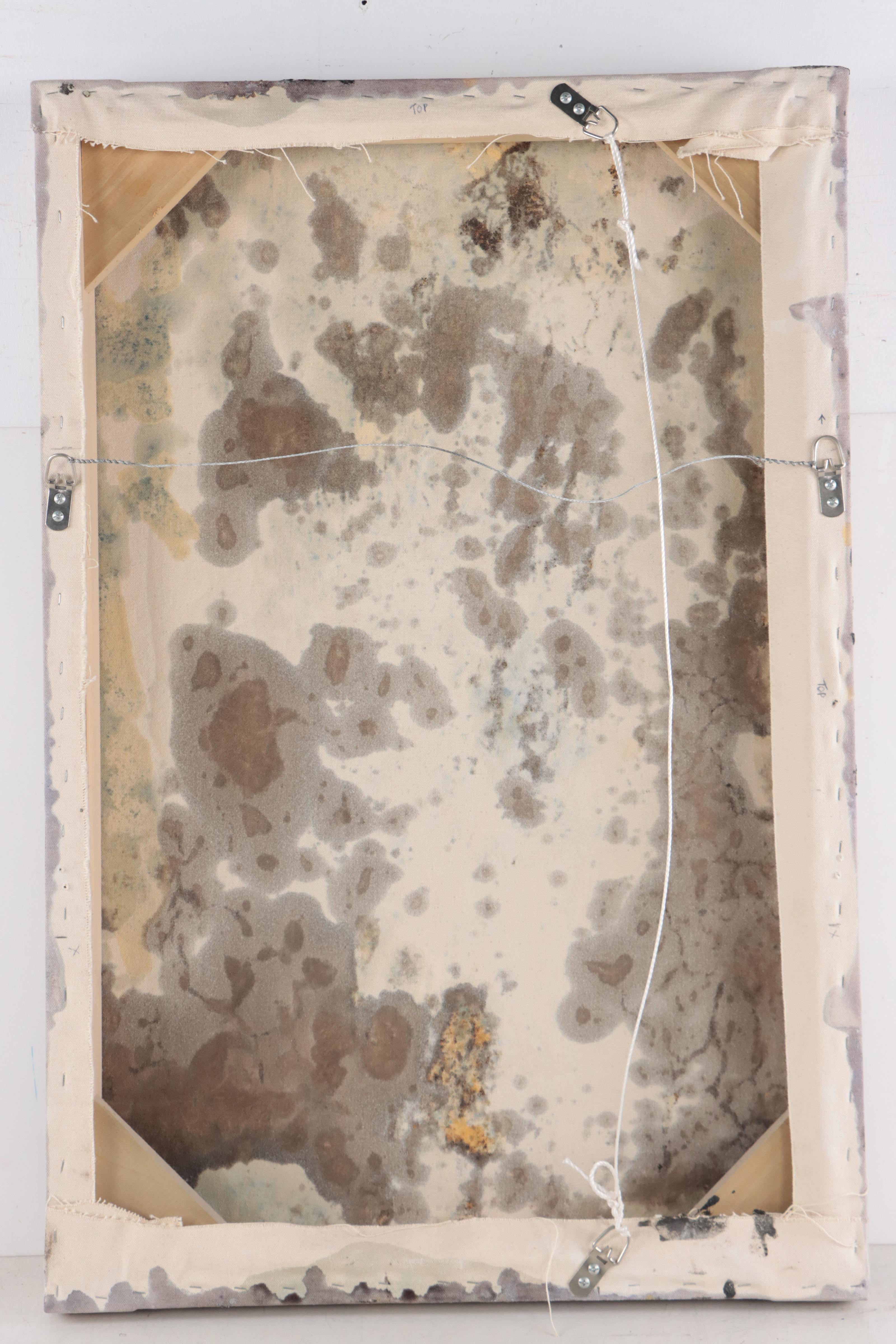 Edward Lentsch Mixed Media Painting "Sigillum Mysteriorum III," 2007