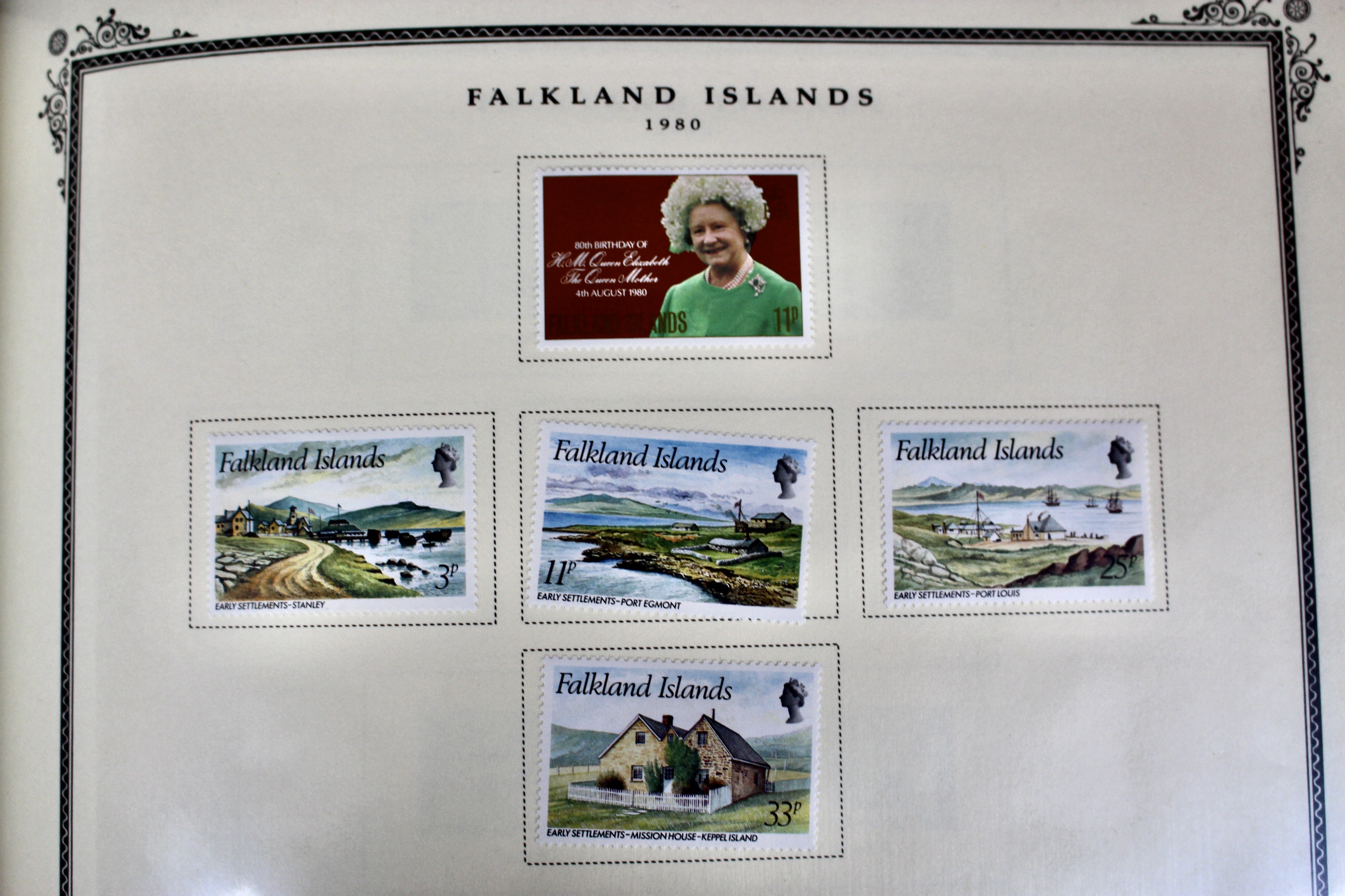 Mint Condition British South Atlantic Stamp Collection