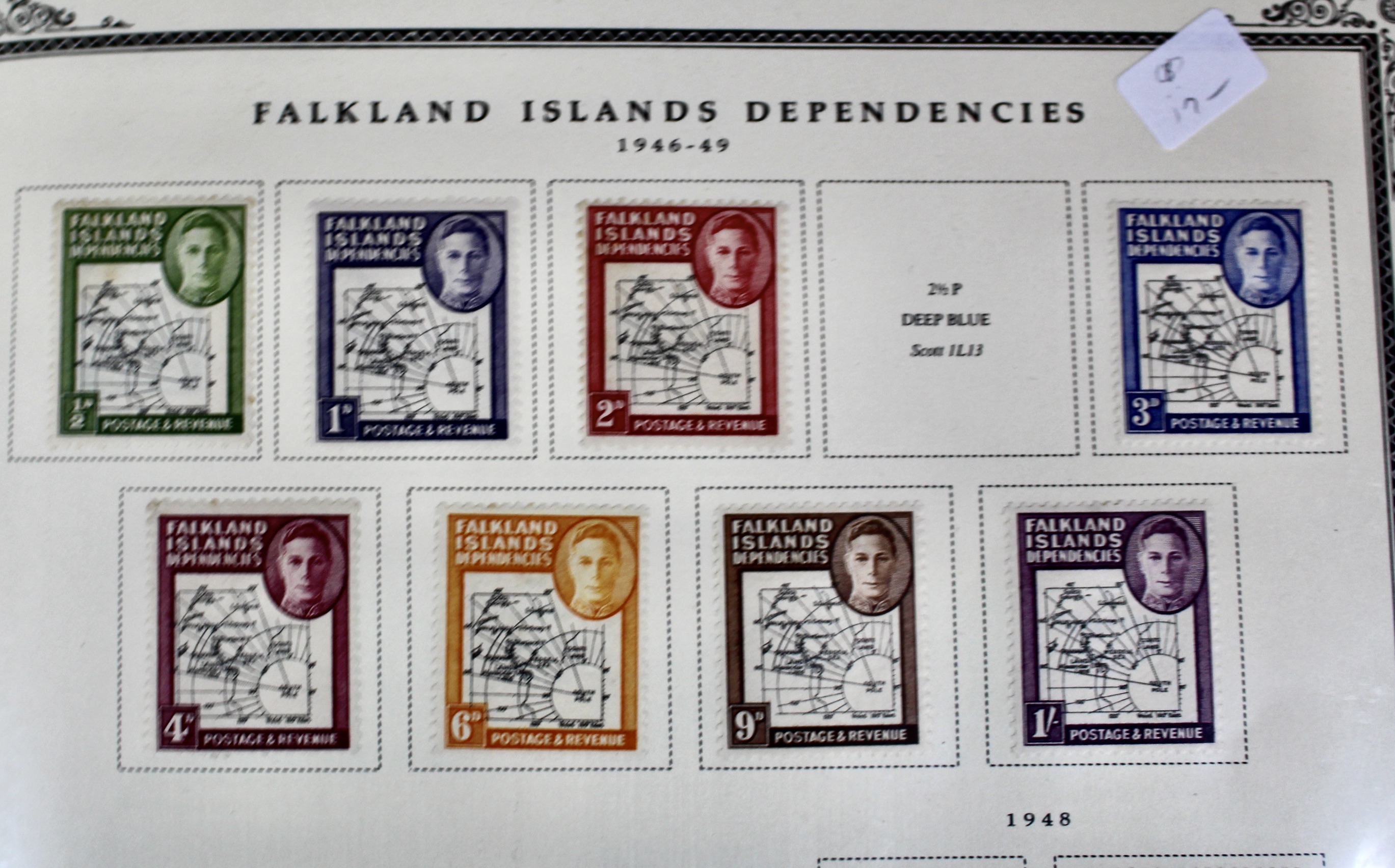 Mint Condition British South Atlantic Stamp Collection