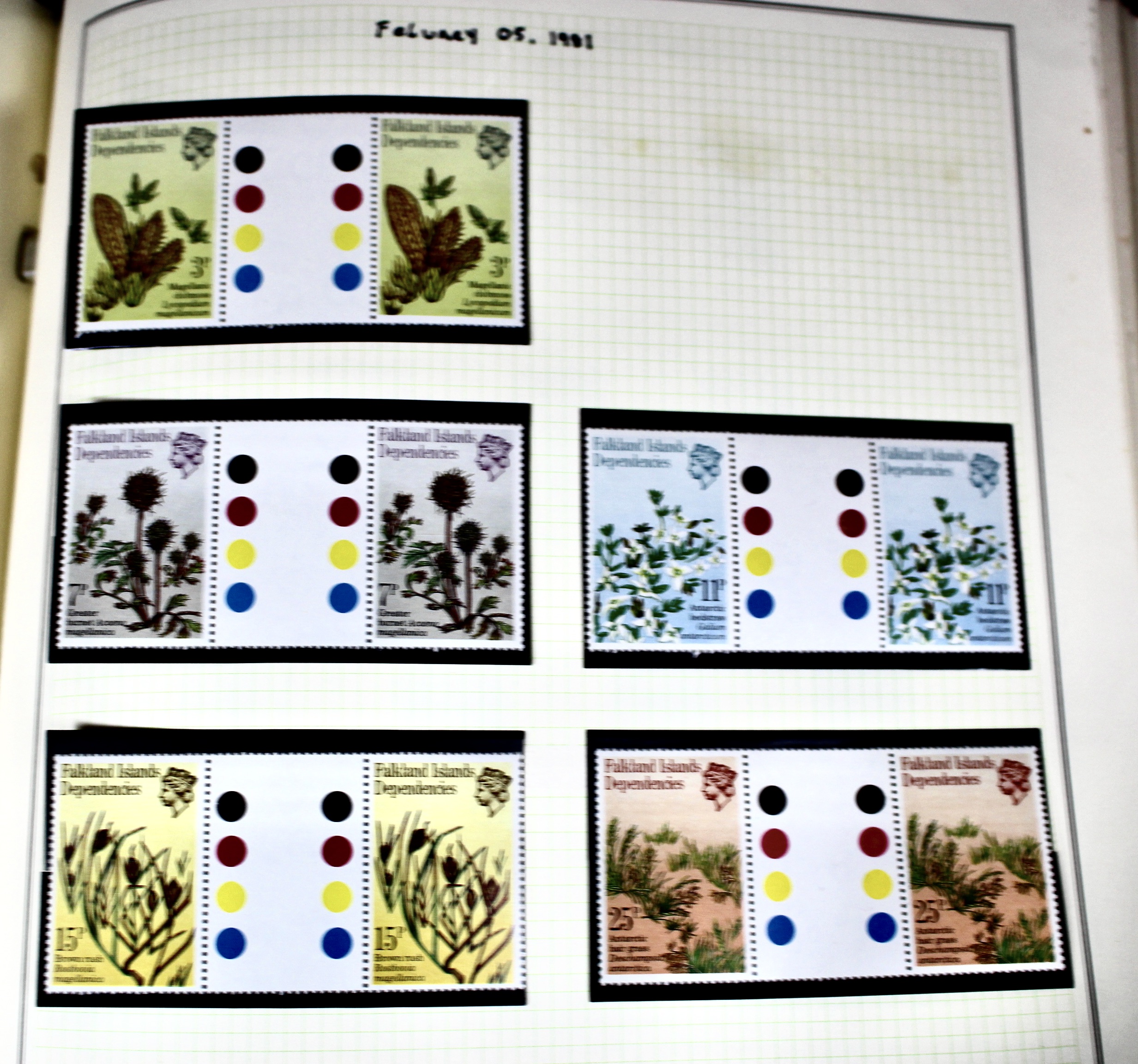 Mint Condition British South Atlantic Stamp Collection