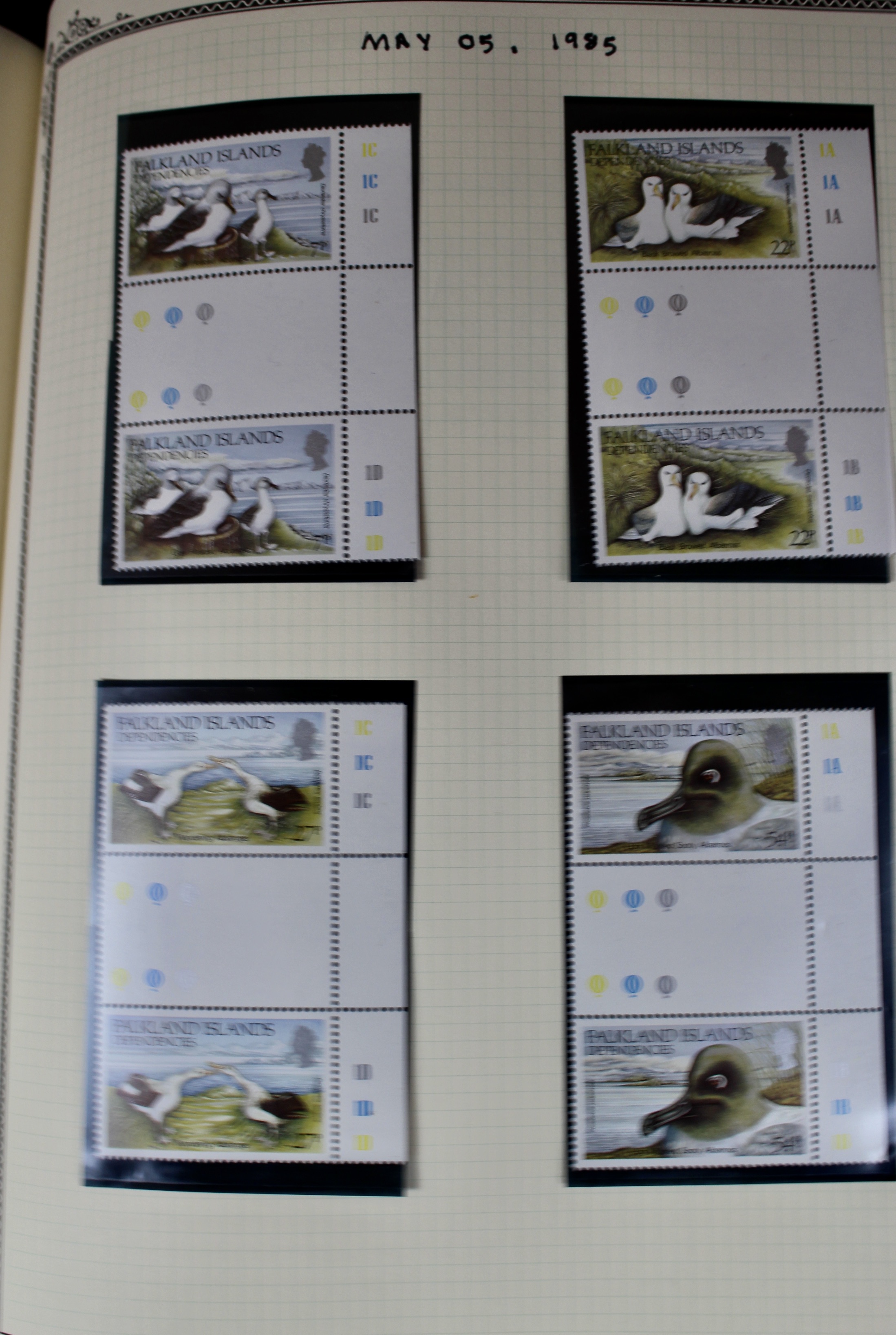 Mint Condition British South Atlantic Stamp Collection