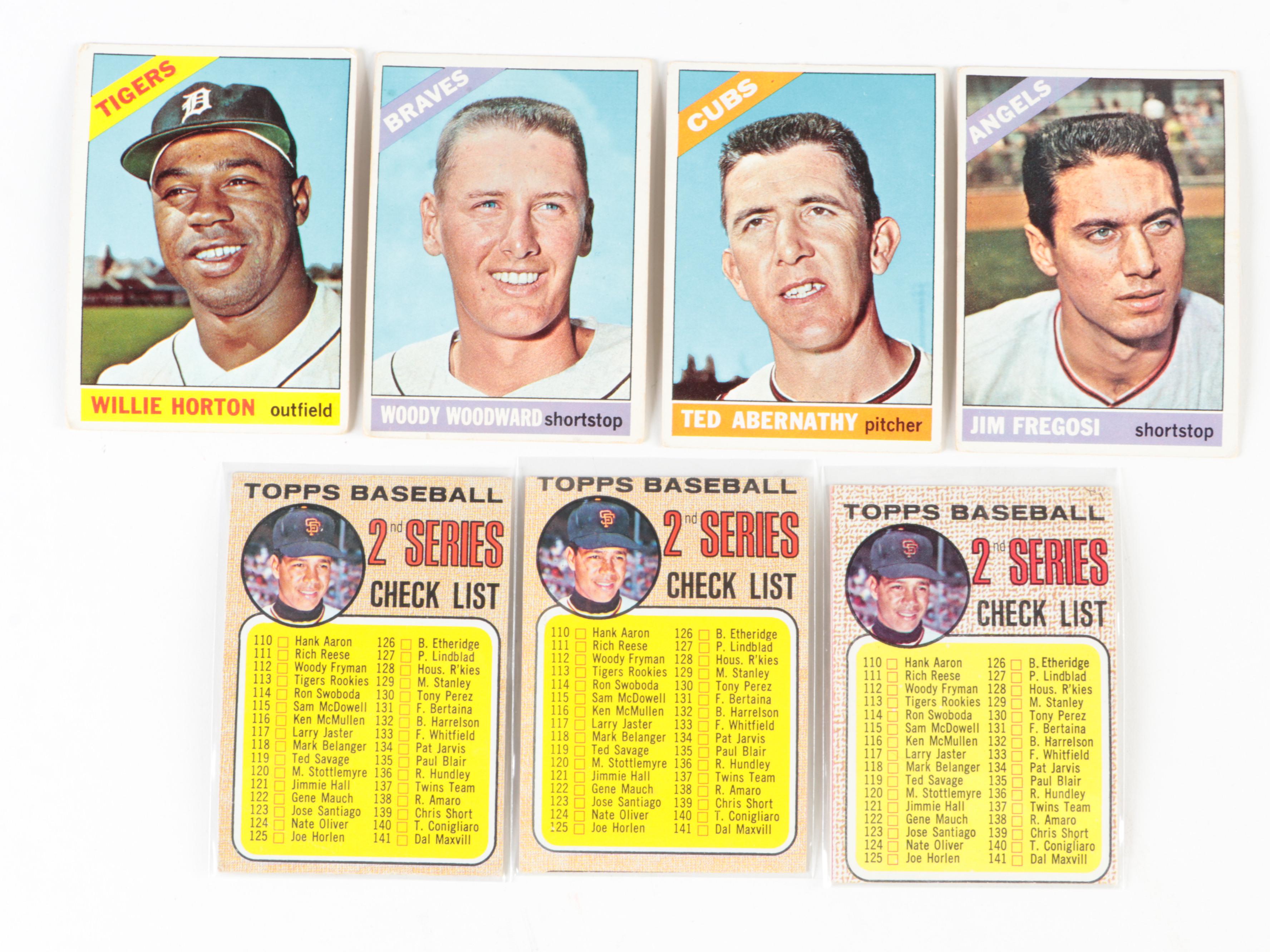 Topps Baseball Cards Including Jenkins, McCarver, Rookies and More, 1960s