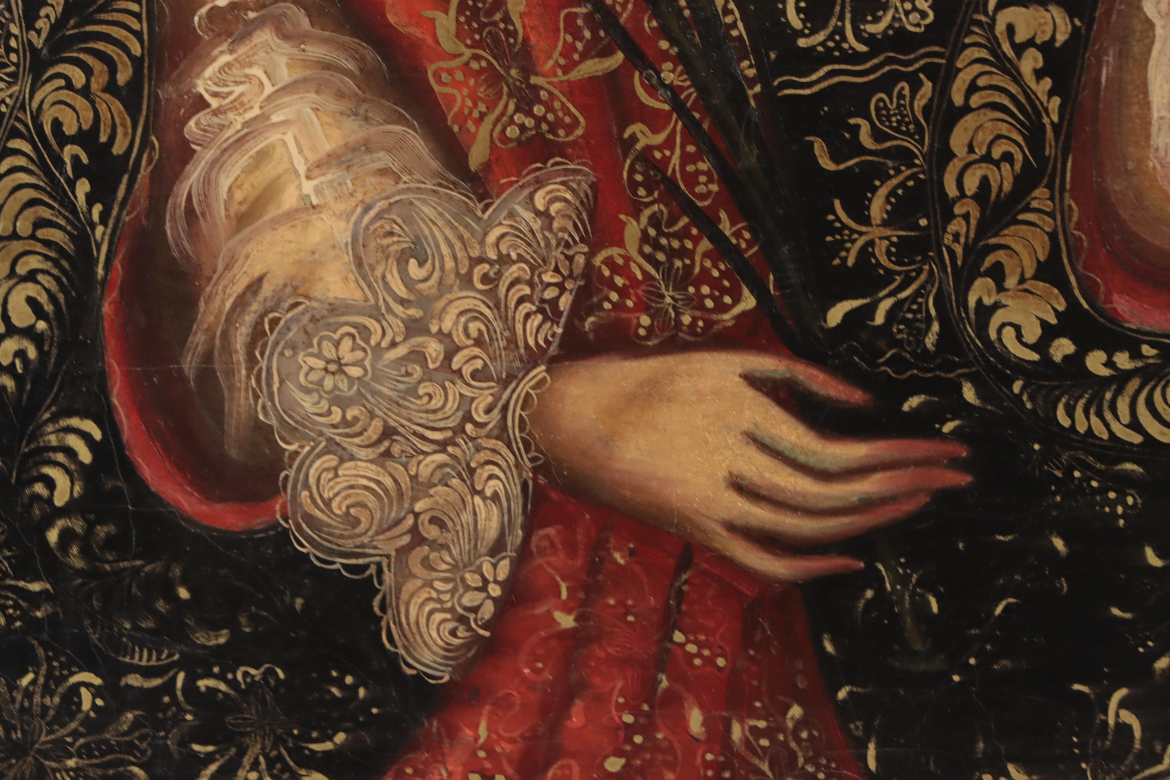 Cuzco School Oil Painting of Young Christ, Early 20th Century