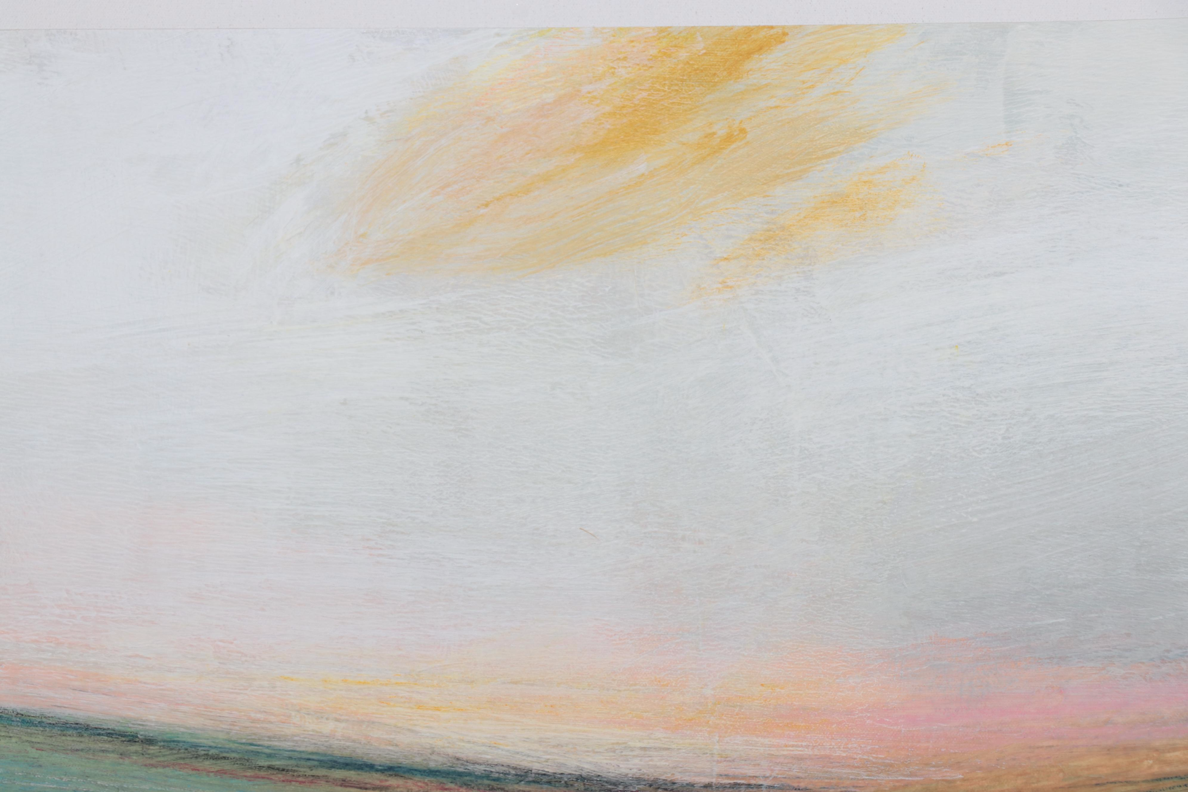 Ursula J. Brenner Non-objective Mixed Media Painting