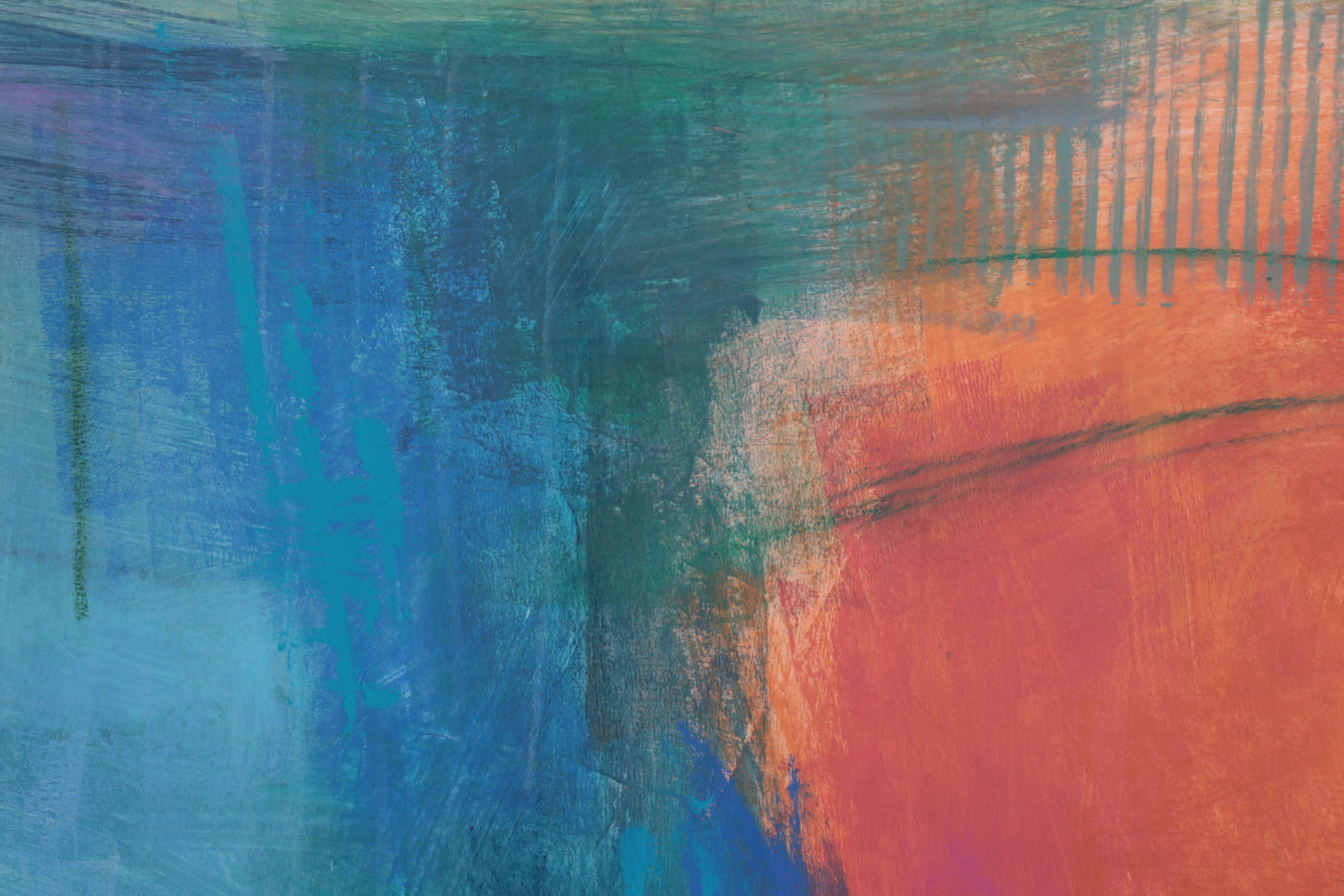 Ursula J. Brenner Non-objective Mixed Media Painting