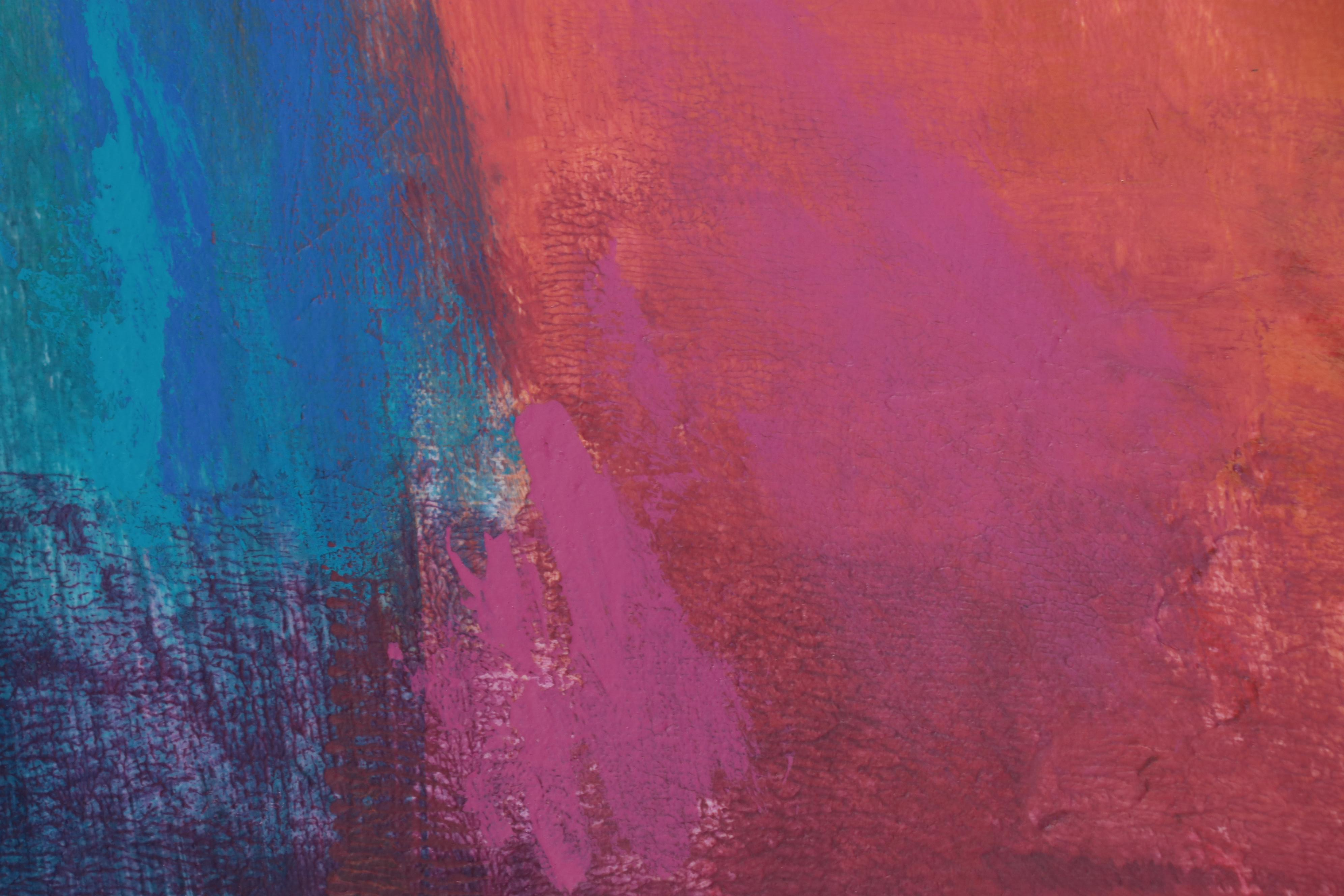 Ursula J. Brenner Non-objective Mixed Media Painting