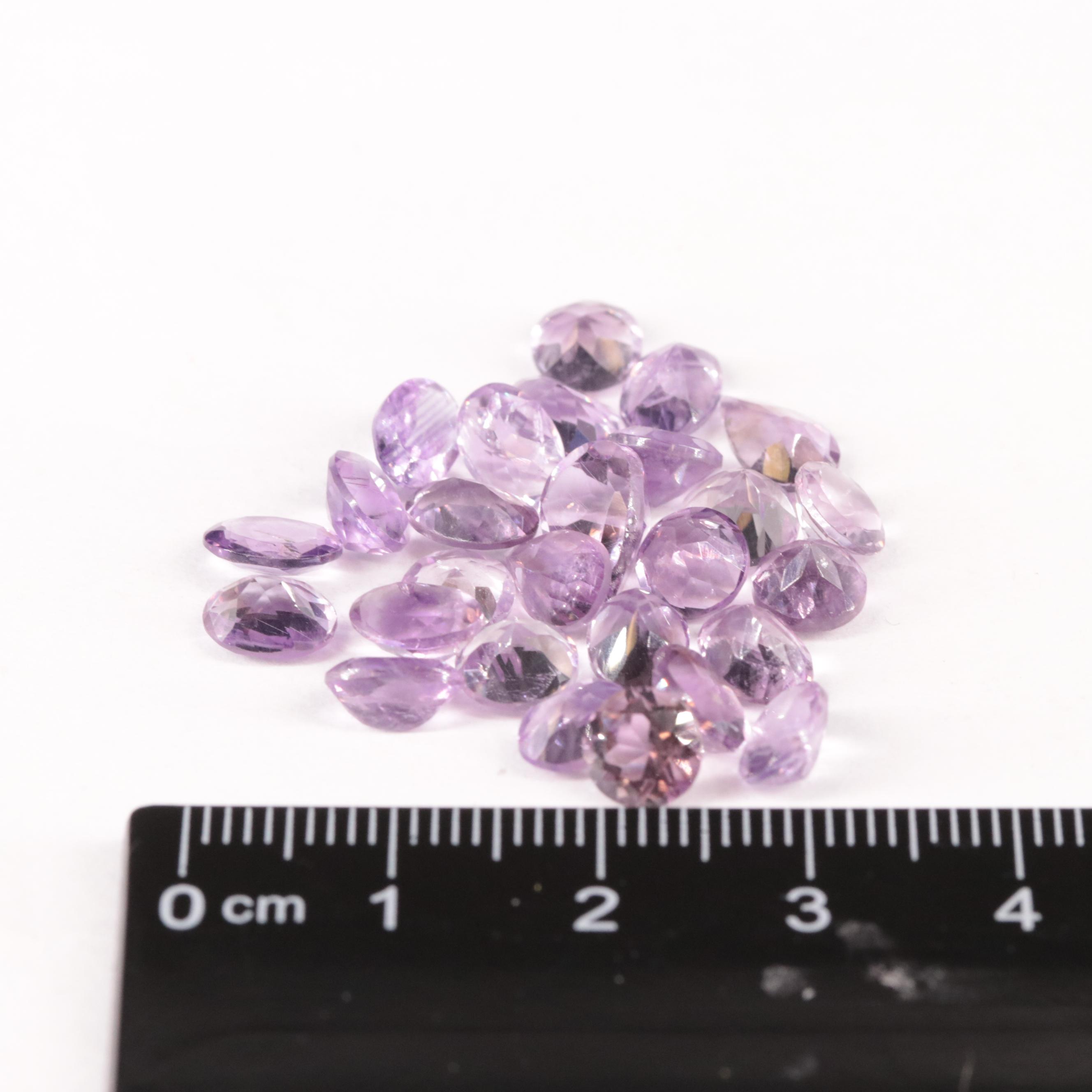 Loose 21.00 CTW Amethyst Lot