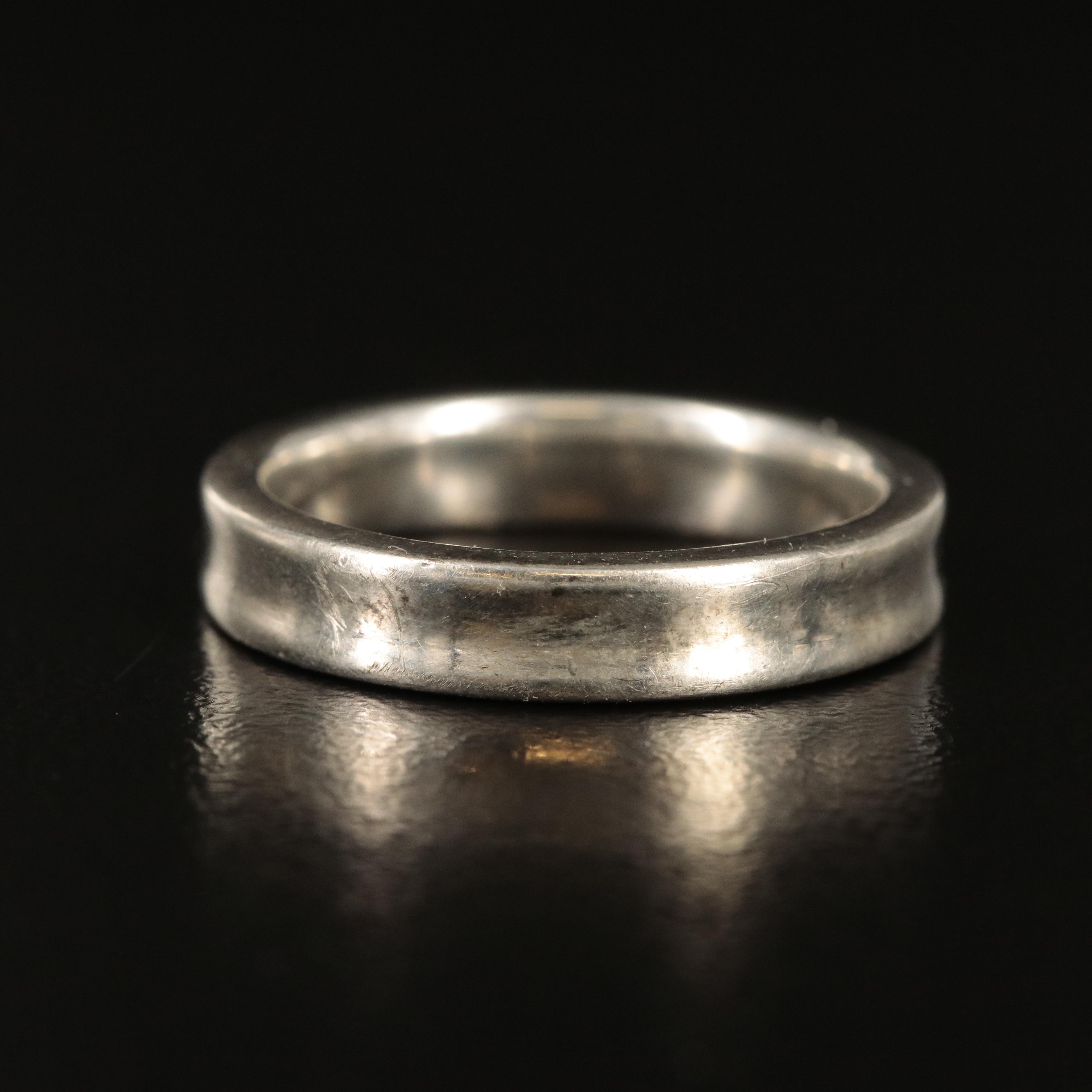 Tiffany & Co. "1837" Sterling Band